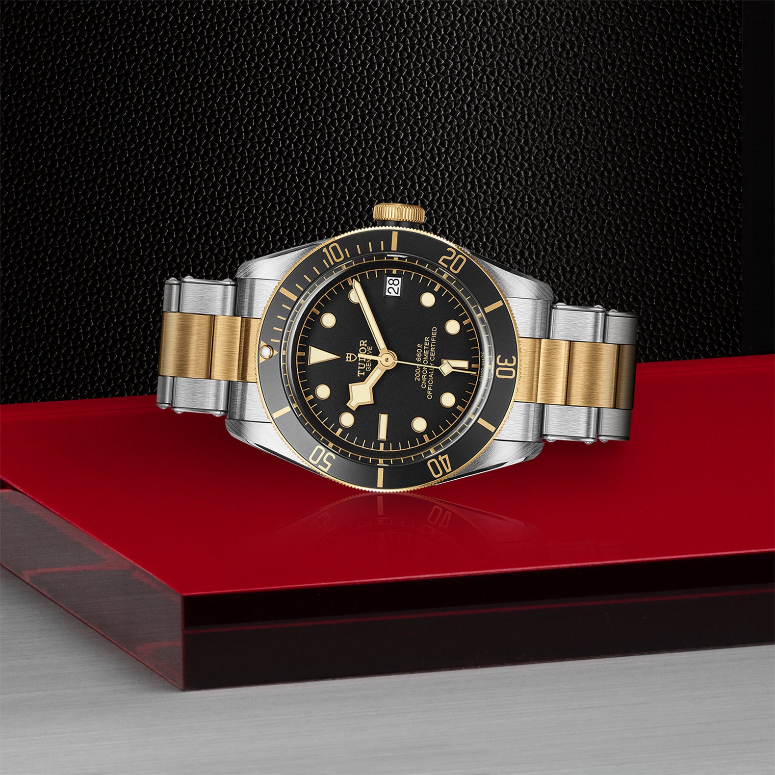 TUDOR Black Bay S&G with 41mm Steel Case and Steel And Yellow Gold Bracelet