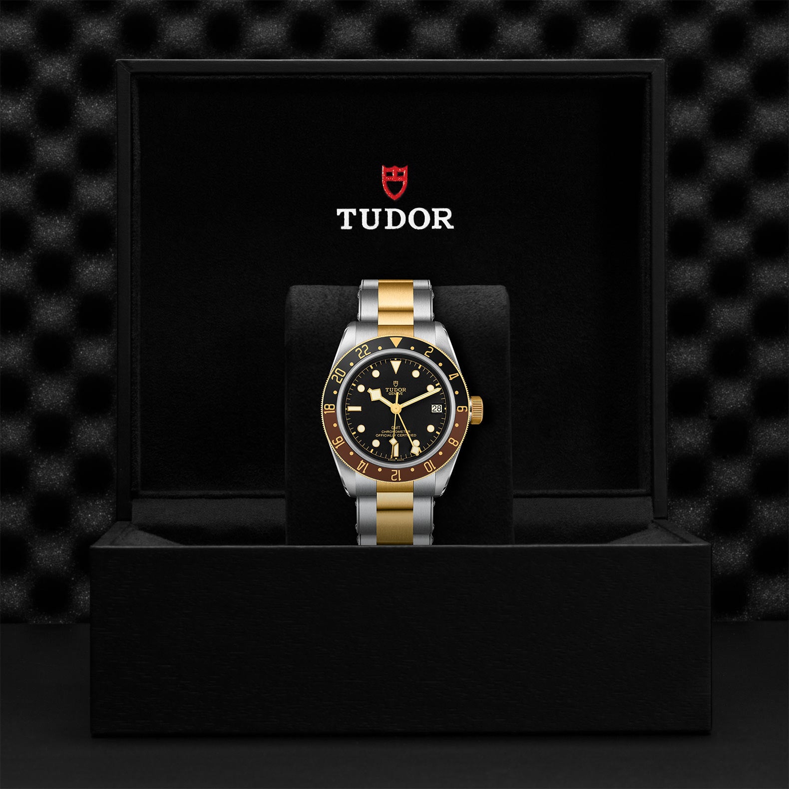 TUDOR Black Bay GMT S&G with 41mm Steel Case and Steel And Yellow Gold Bracelet