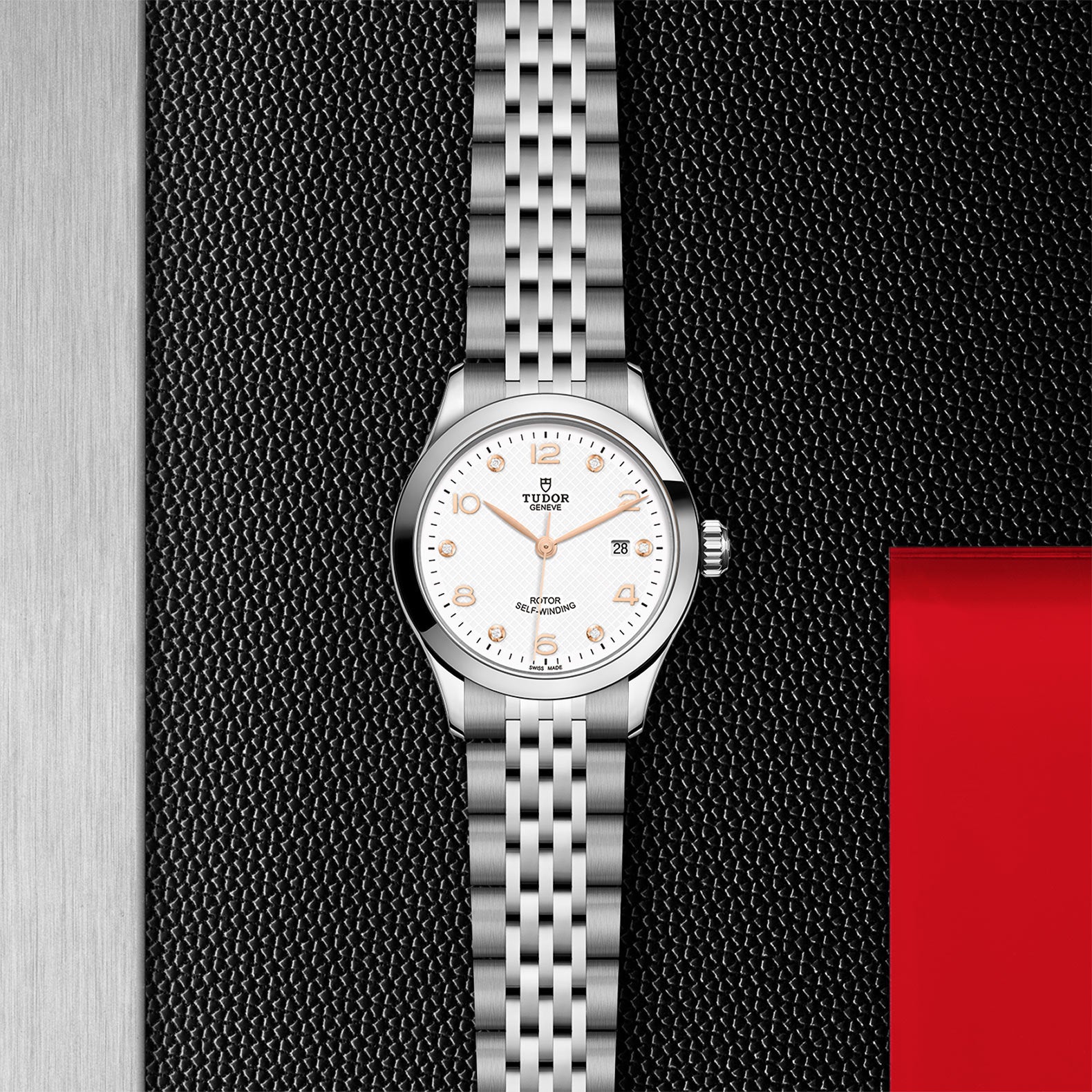 TUDOR 1926 with 28mm Steel Case and White Diamond-set Dial
