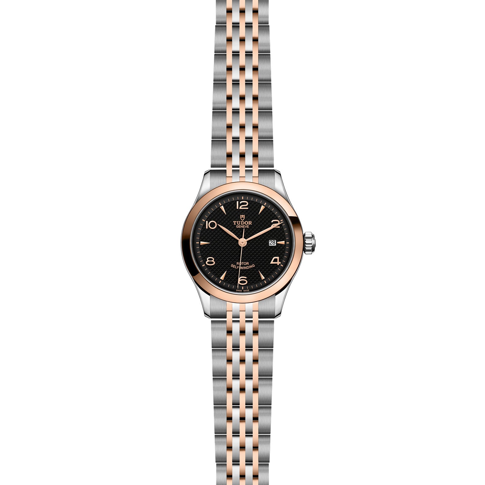 TUDOR 1926 with 28mm Steel Case and Rose Gold Bezel