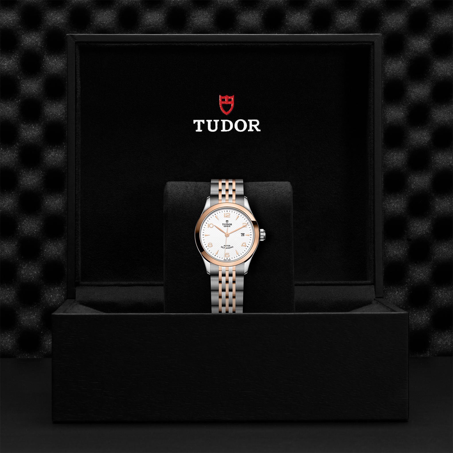 TUDOR 1926 with 28mm Steel Case and Rose Gold Bezel