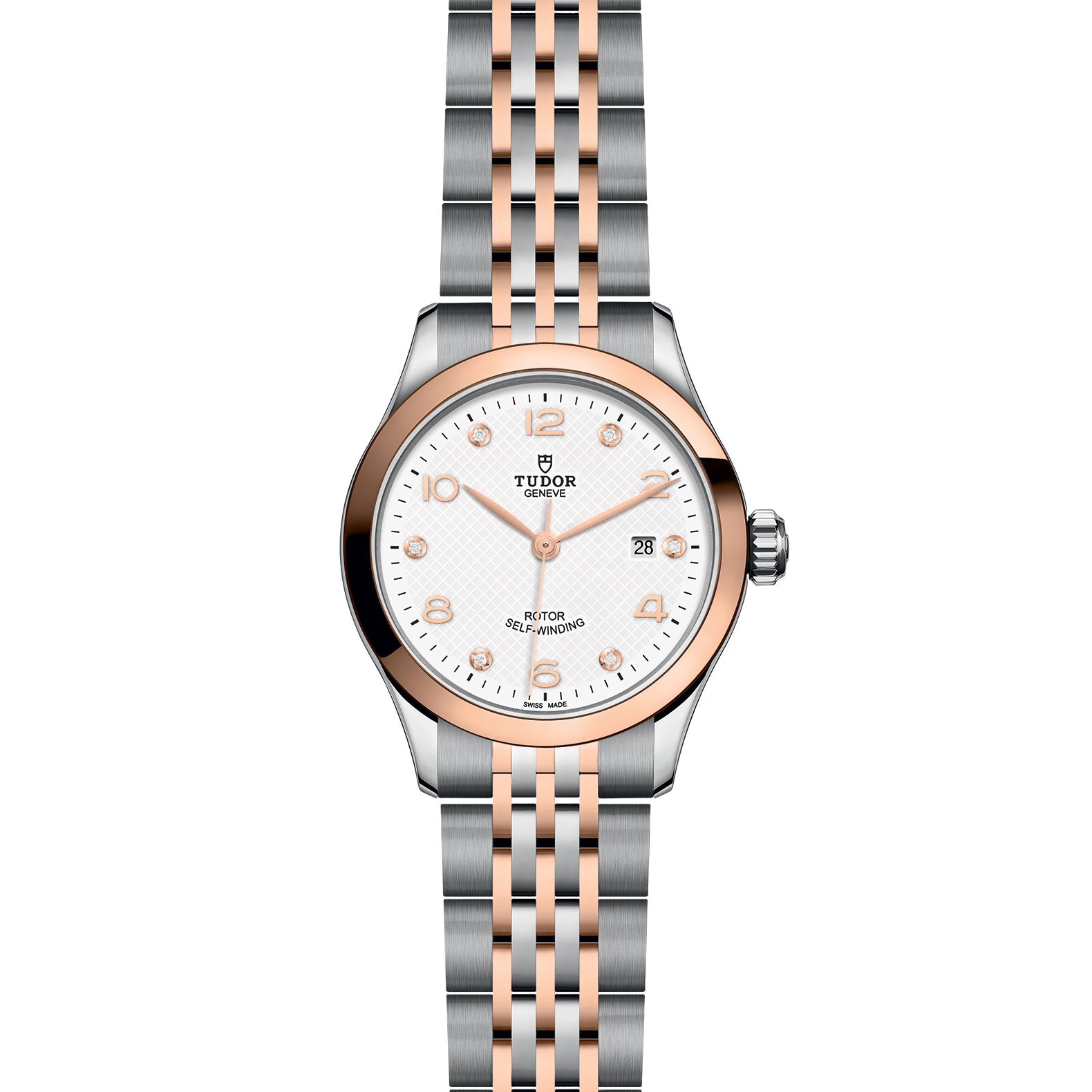 TUDOR 1926 with 28mm Steel Case and White Diamond-set Dial