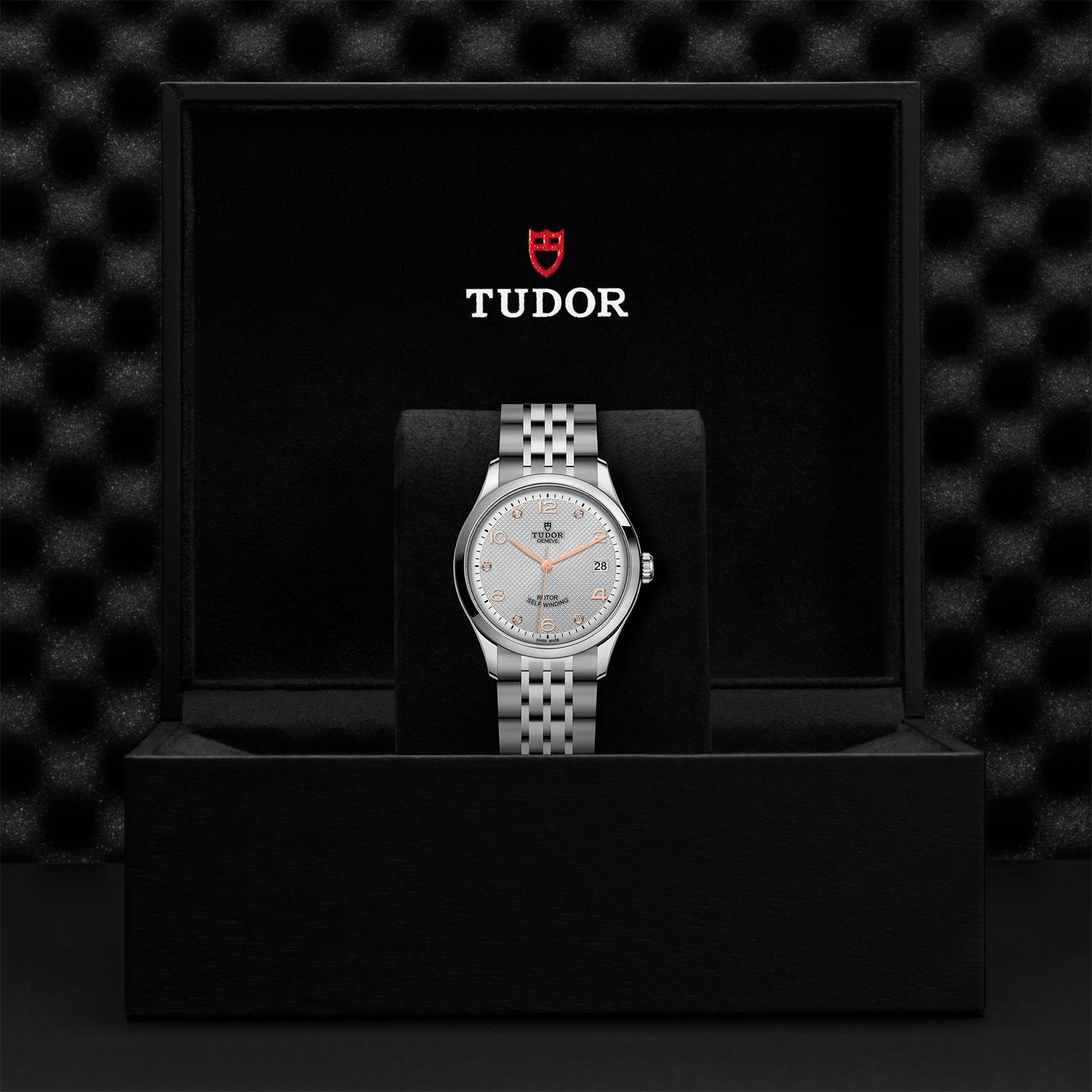 TUDOR 1926 with 36mm Steel Case and Diamond-set Dial