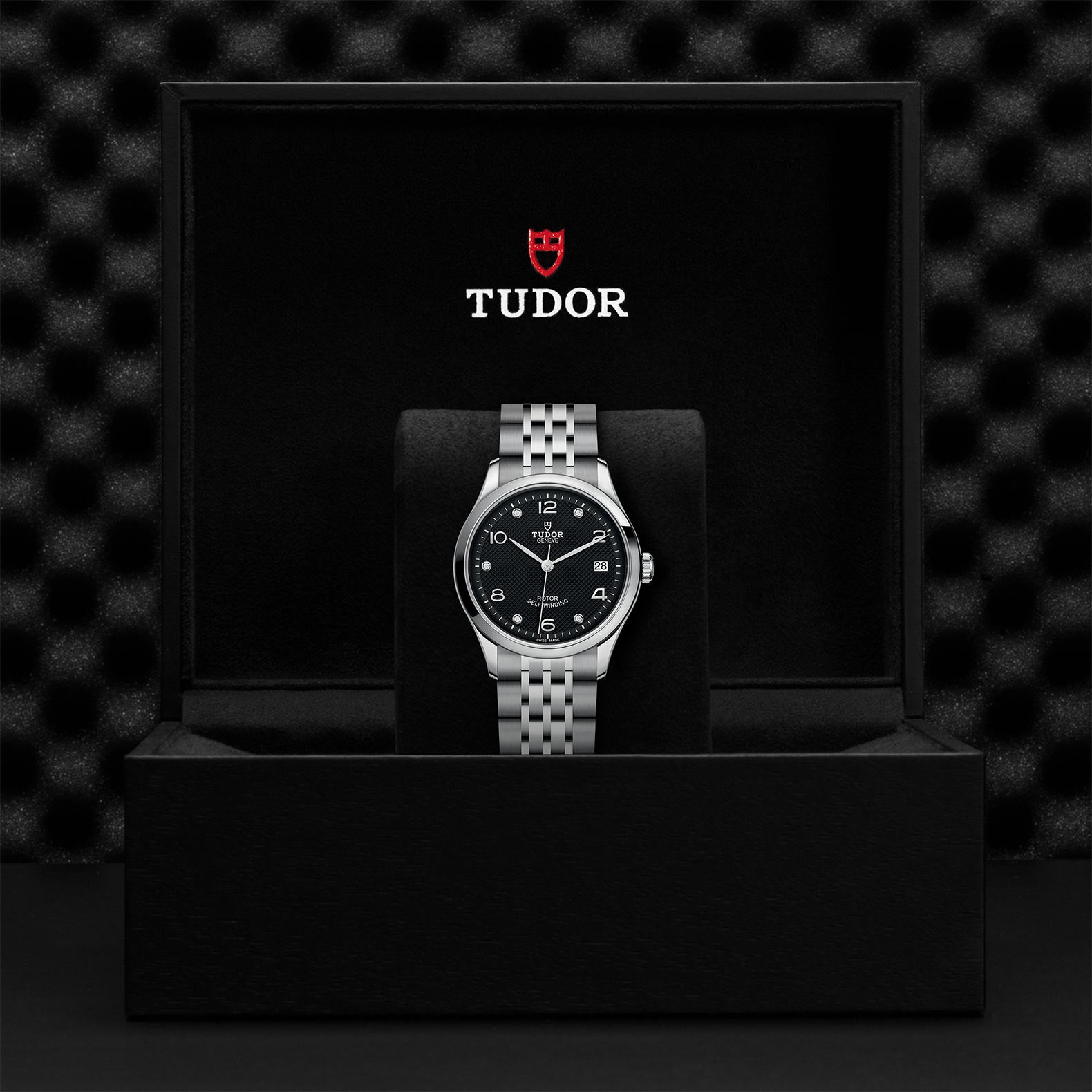 TUDOR 1926 with 36mm Steel Case and Diamond-set Dial