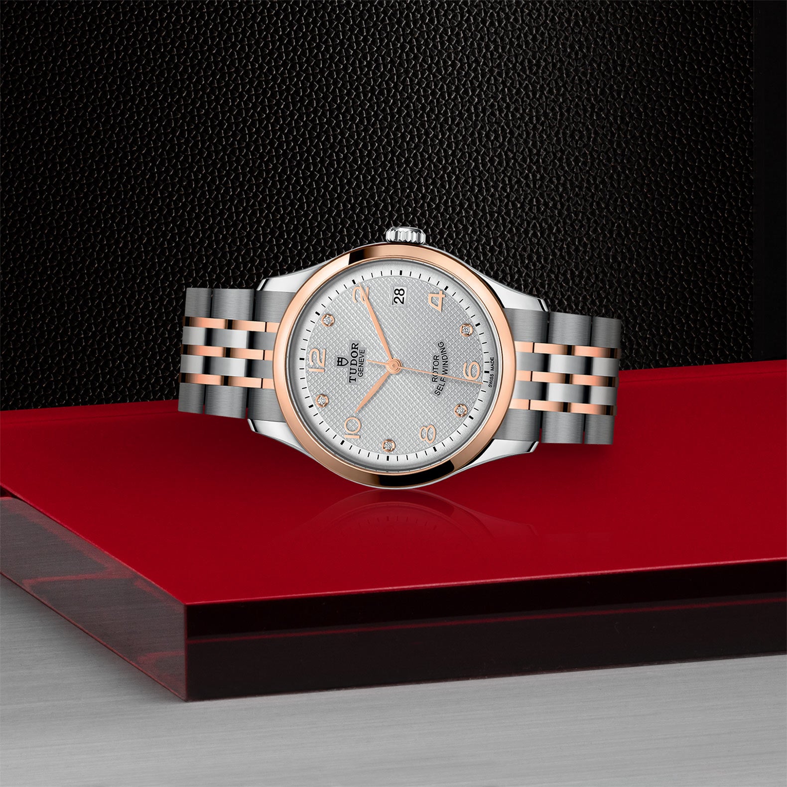 TUDOR 1926 with 36mm Steel Case and Diamond-set Dial