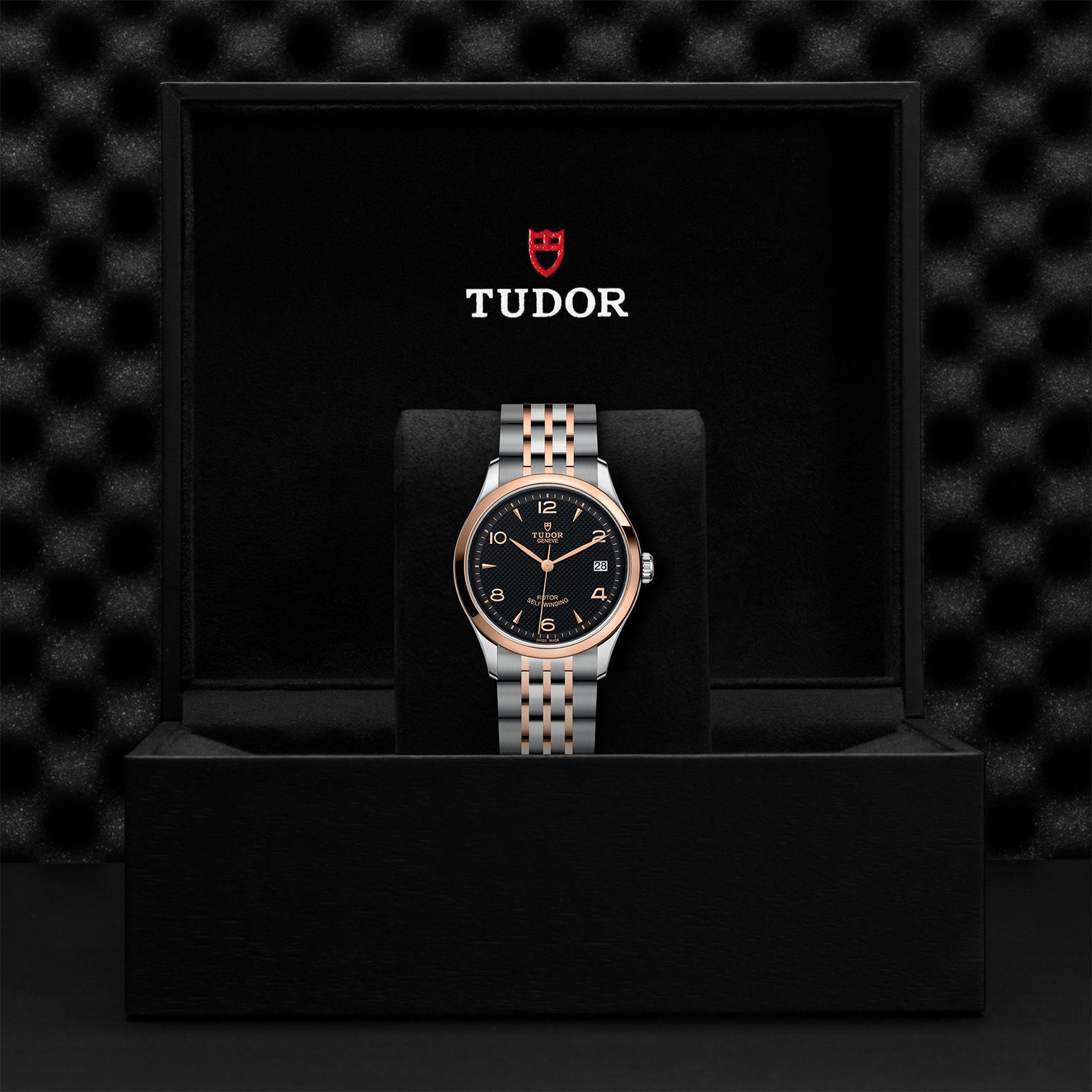 TUDOR 1926 with 36mm Steel Case and Rose Gold Bezel