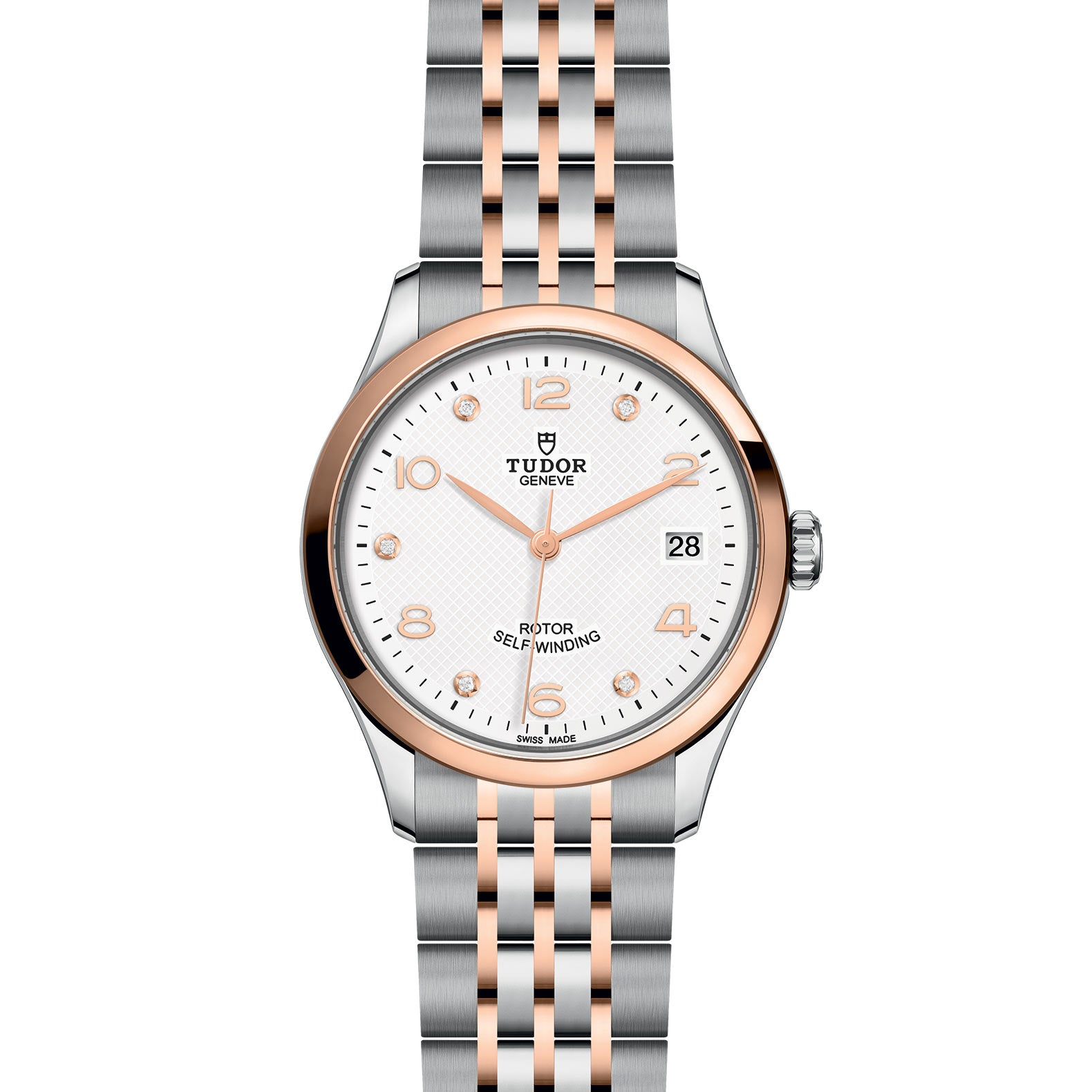 TUDOR 1926 with 36mm Steel Case and White Diamond-set Dial