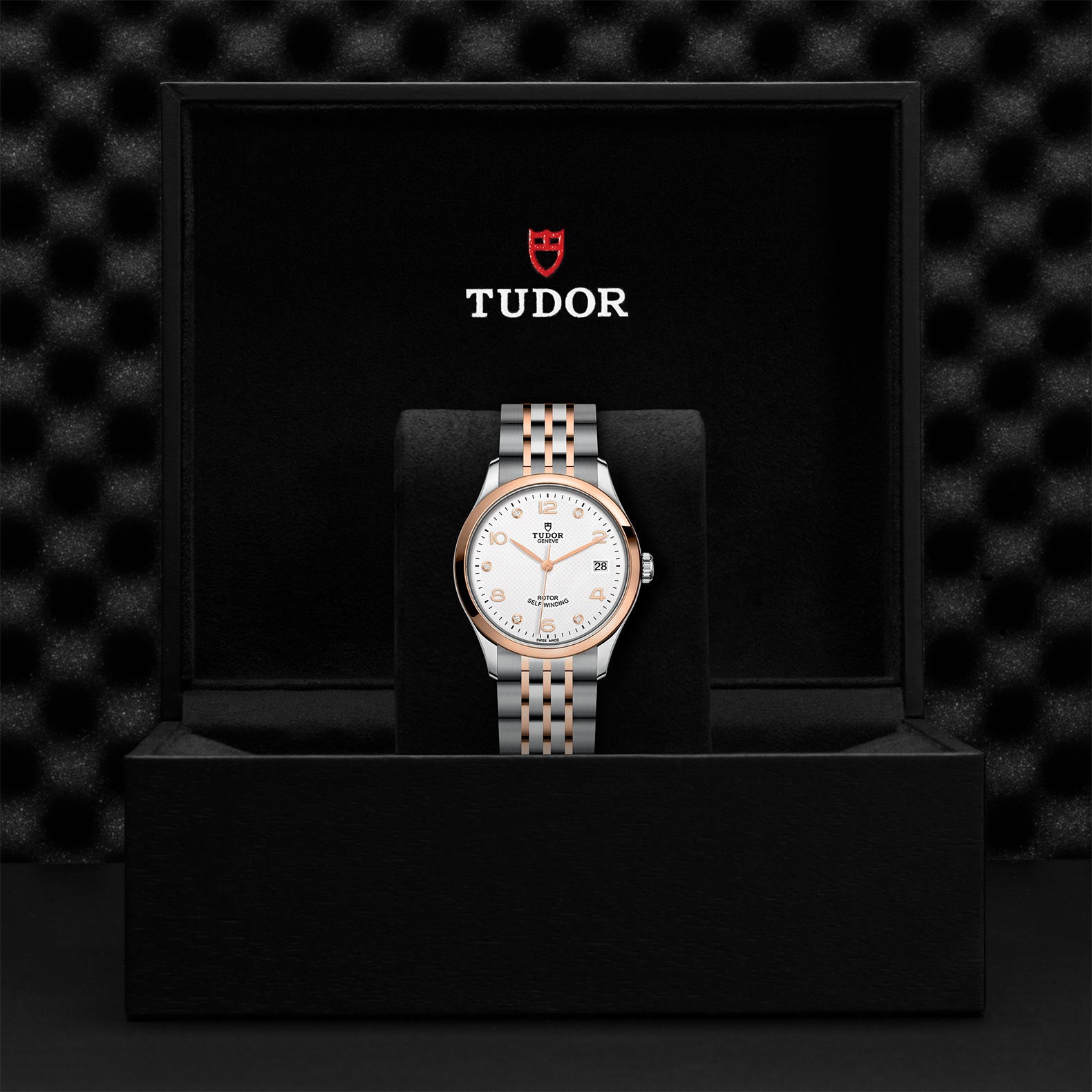 TUDOR 1926 with 36mm Steel Case and White Diamond-set Dial