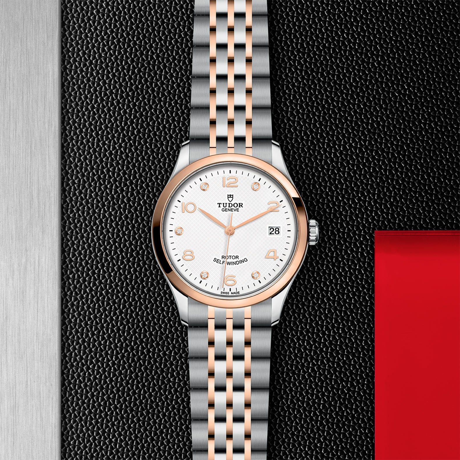 TUDOR 1926 with 36mm Steel Case and White Diamond-set Dial