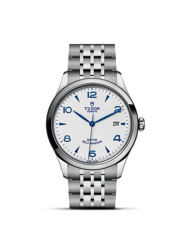 TUDOR 1926 with 39mm Steel Case and Opaline And Blue Dial