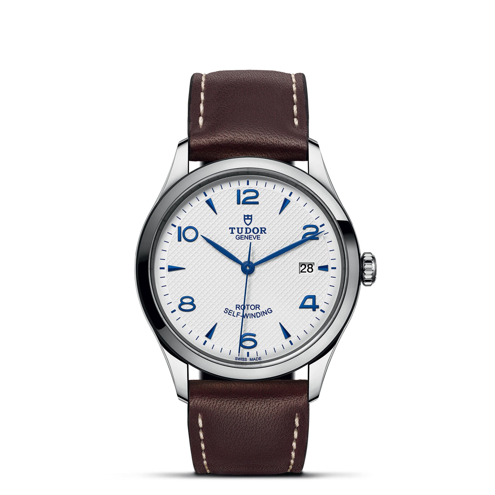 TUDOR 1926 with 39mm Steel Case and Opaline And Blue Dial