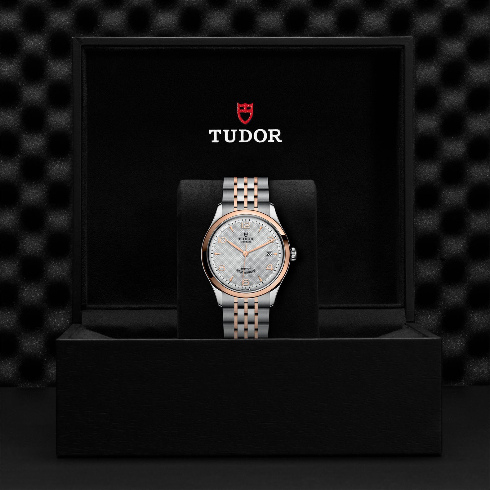 TUDOR 1926 with 39mm Steel Case and Rose Gold Bezel
