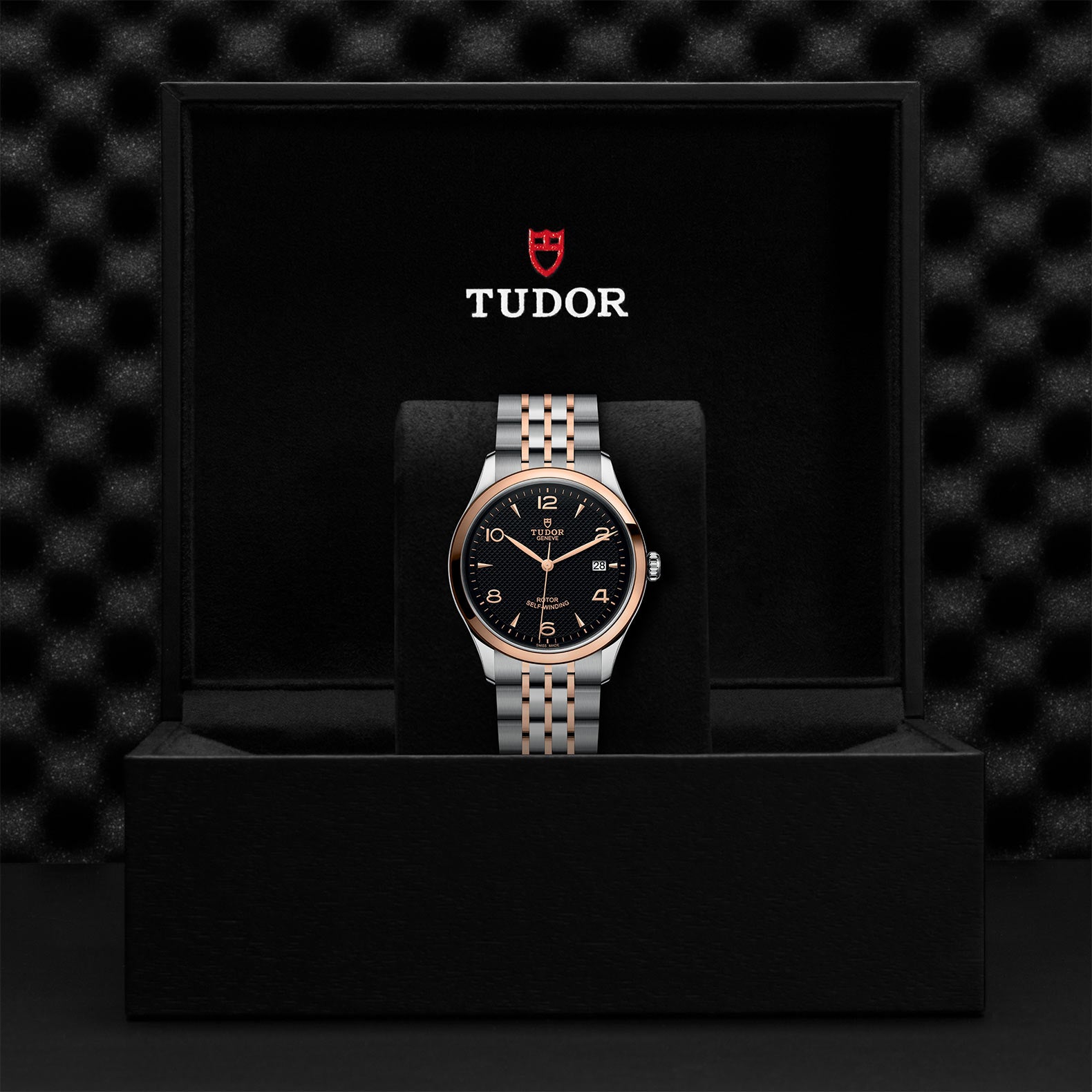 TUDOR 1926 with 39mm Steel Case and Rose Gold Bezel