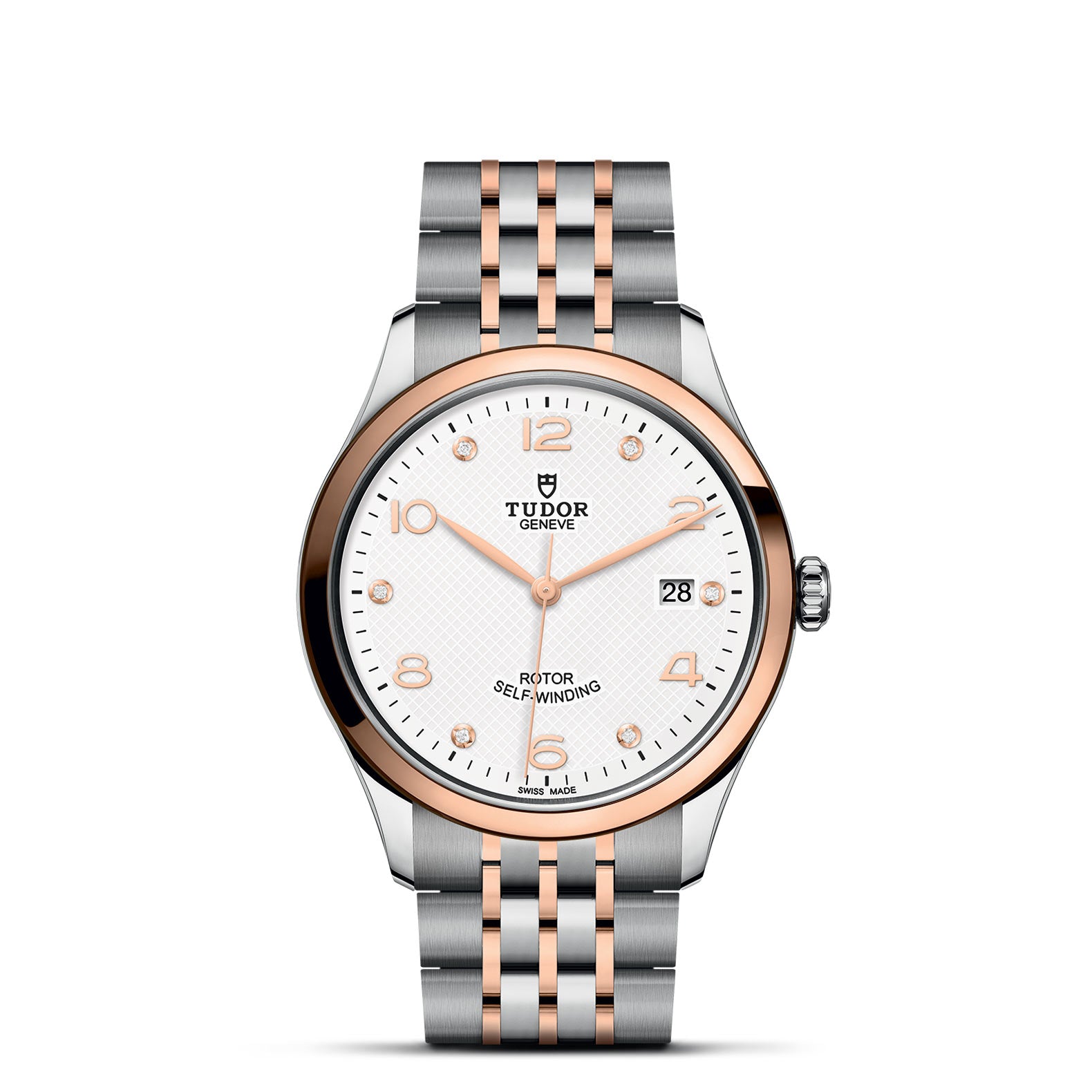 TUDOR 1926 with 39mm Steel Case and White Diamond-set Dial