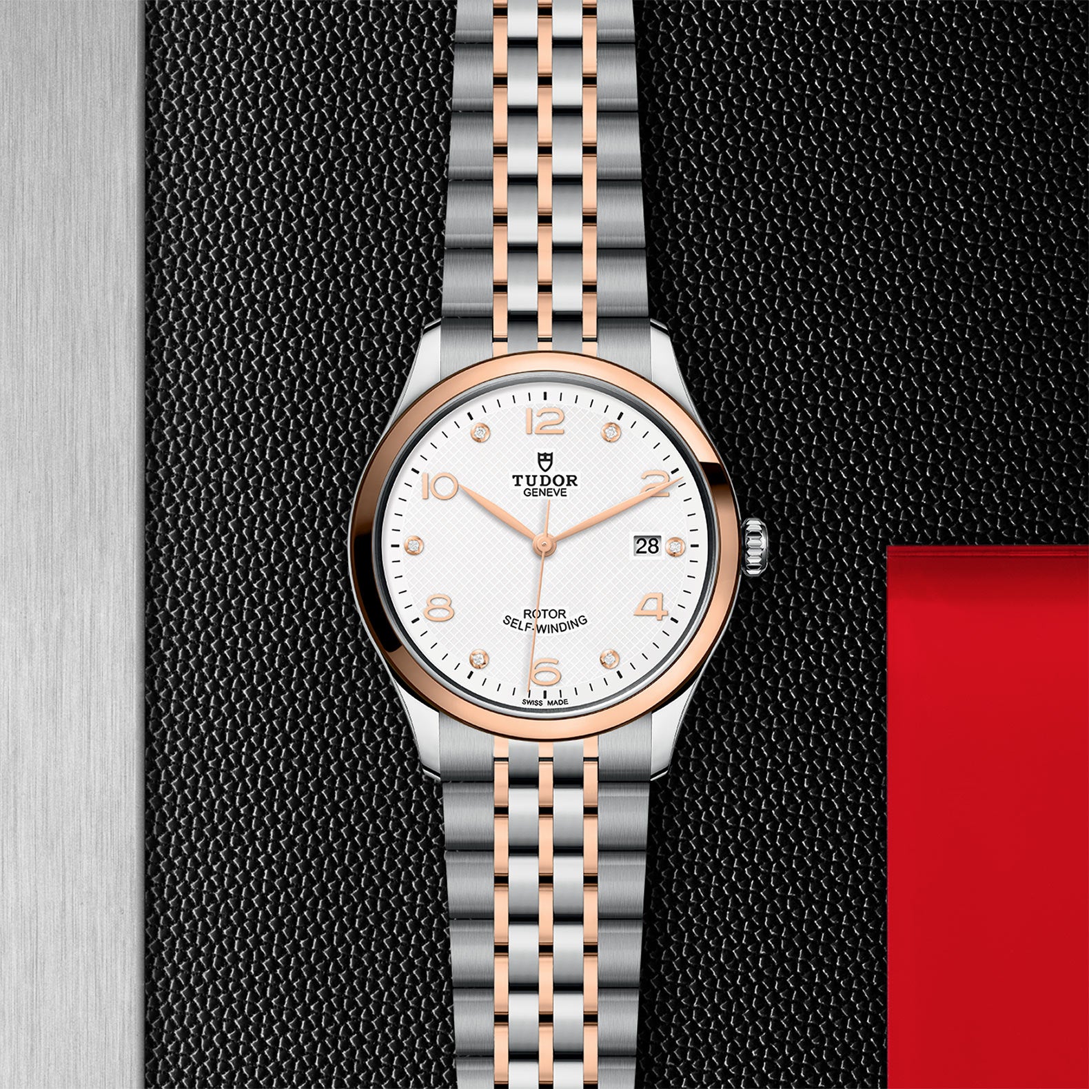 TUDOR 1926 with 39mm Steel Case and White Diamond-set Dial