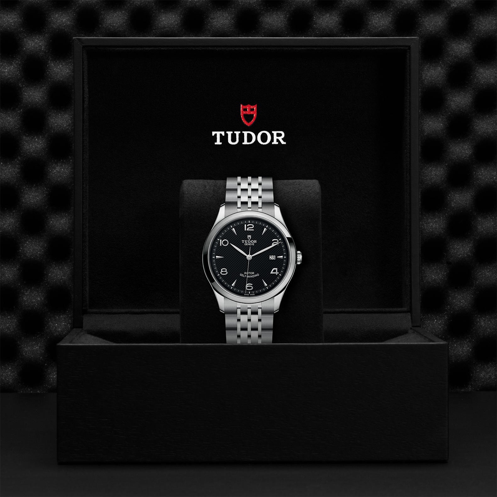 TUDOR 1926 with 41mm Steel Case and Black Dial