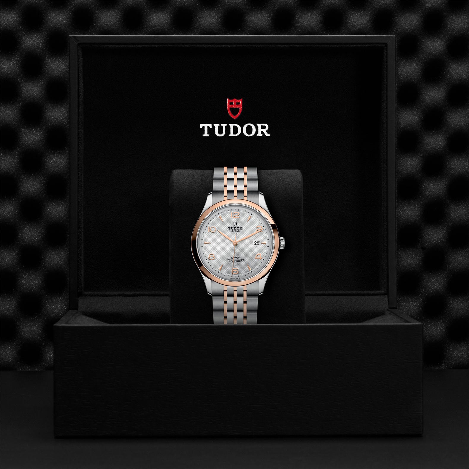 TUDOR 1926 with 41mm Steel Case and Rose Gold Bezel