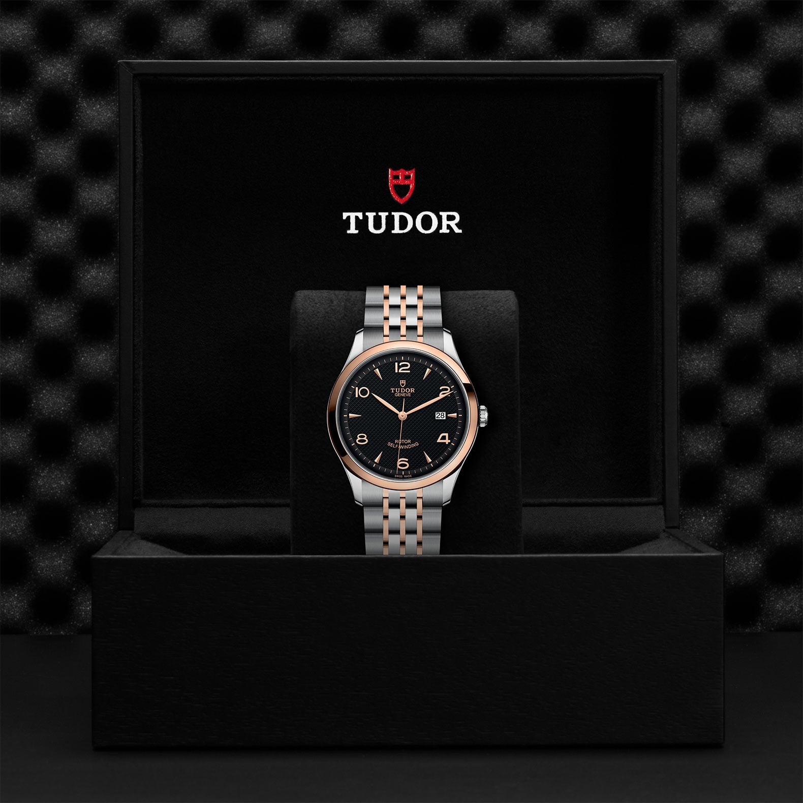 TUDOR 1926 with 41mm Steel Case and Rose Gold Bezel