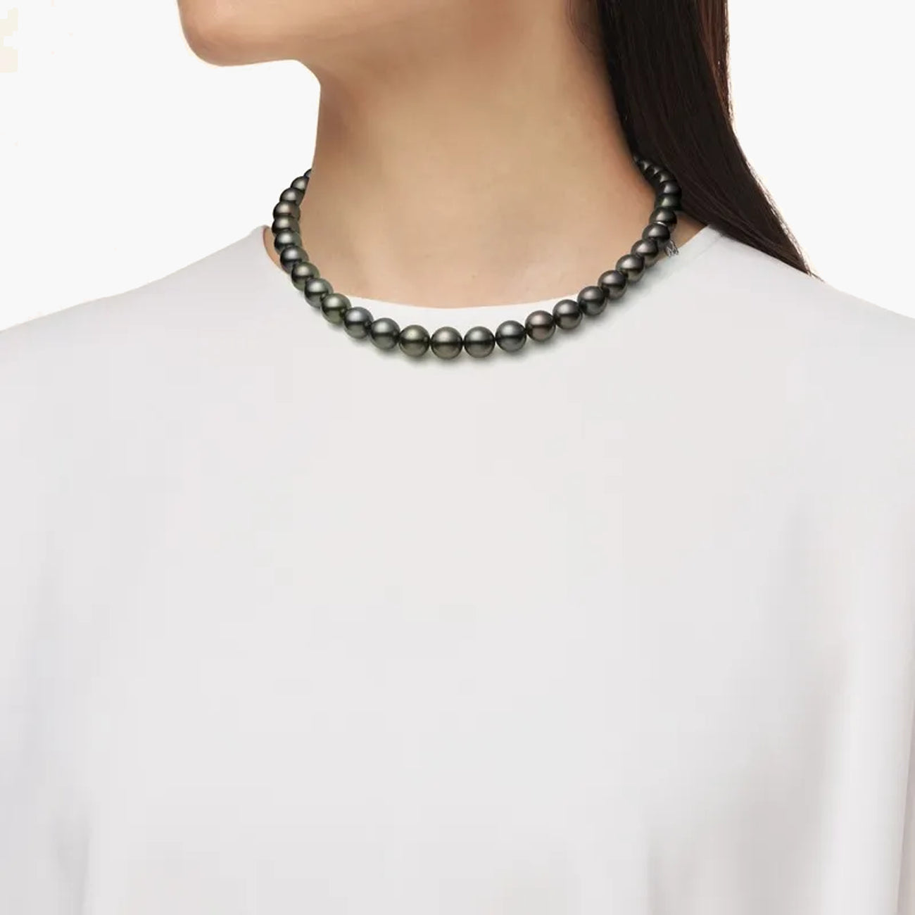 Mikimoto Black South Sea Pearl Necklace