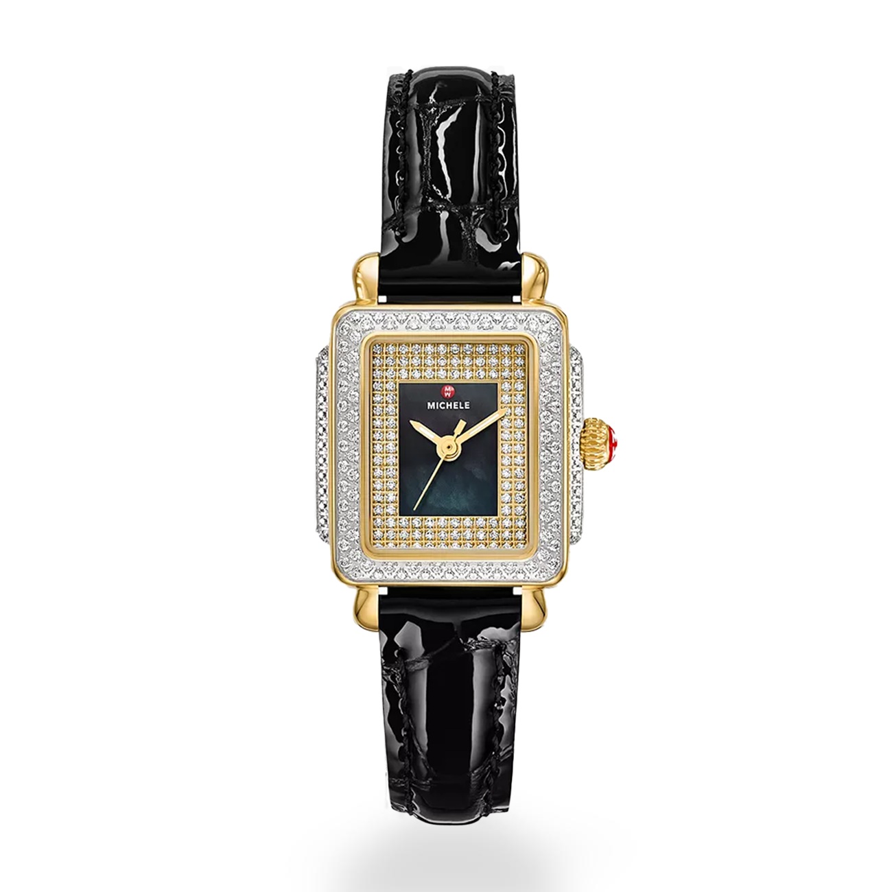 Michele Deco Madison Mini Diamond Pavé Dial Watch