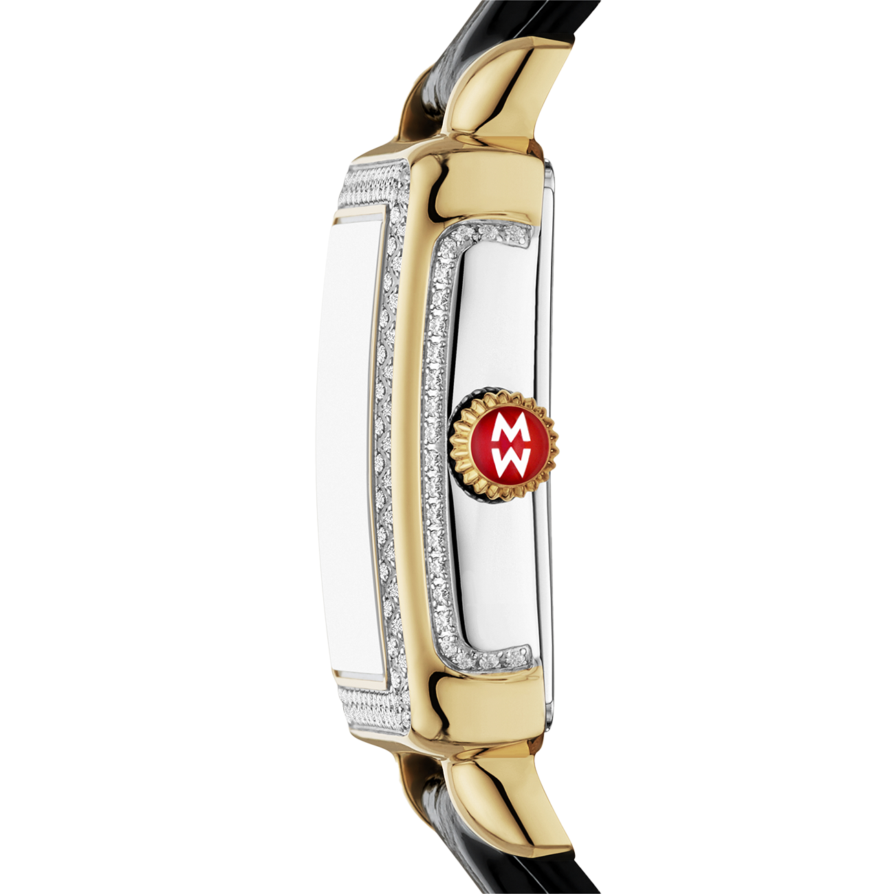 Michele Deco Madison Mid Pavé Roman Watch