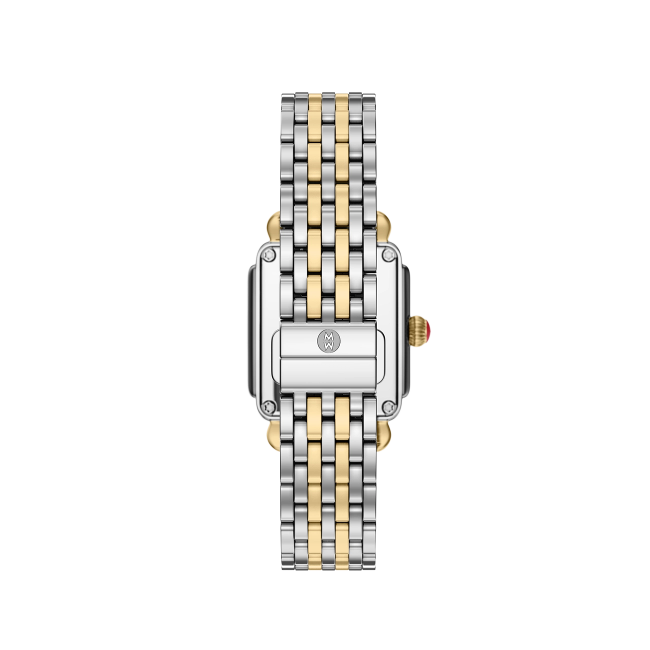 Michele Deco Madison Mid Diamond Two-Tone Chocolate Watch