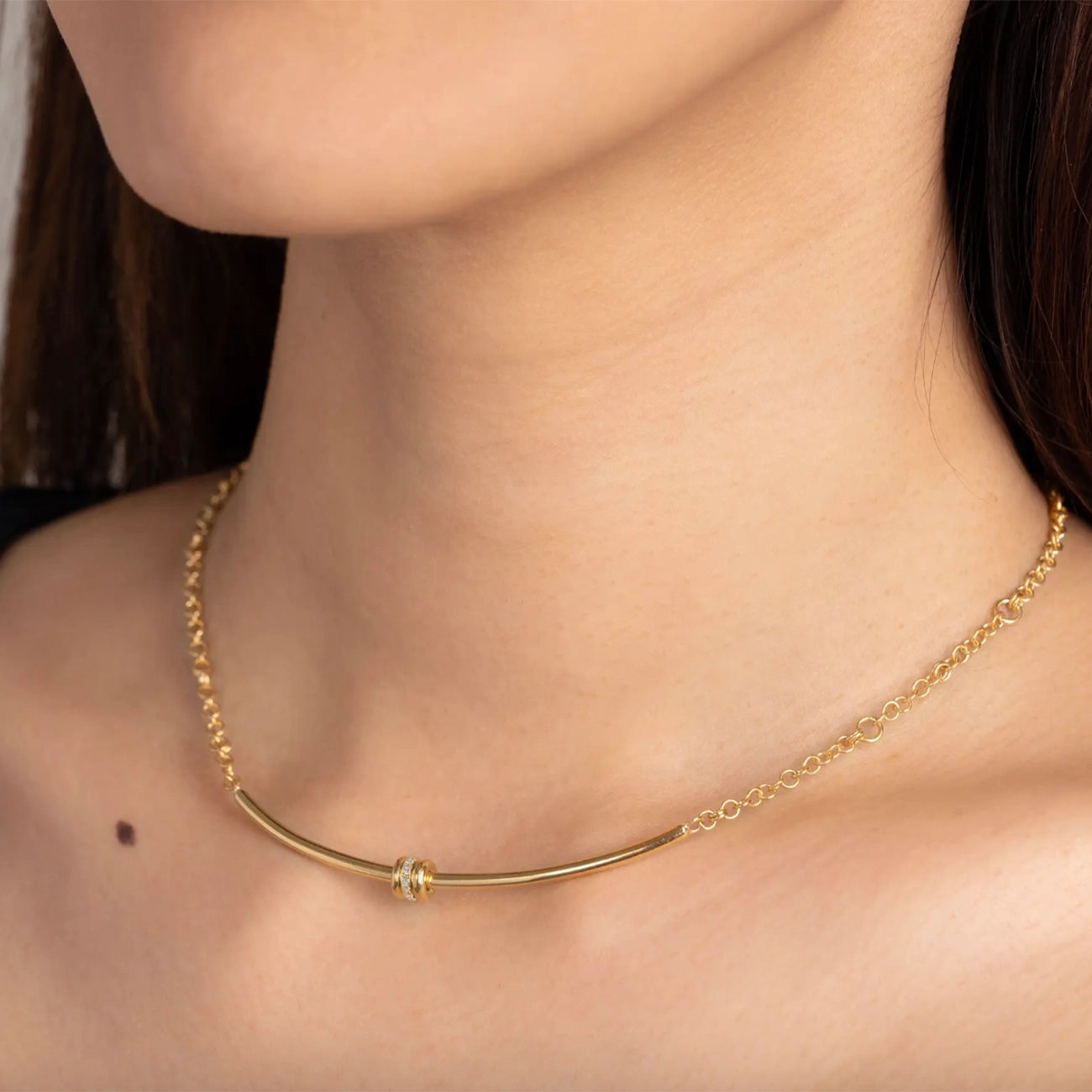 Spinelli Kilcollin Gravity Arc Necklace