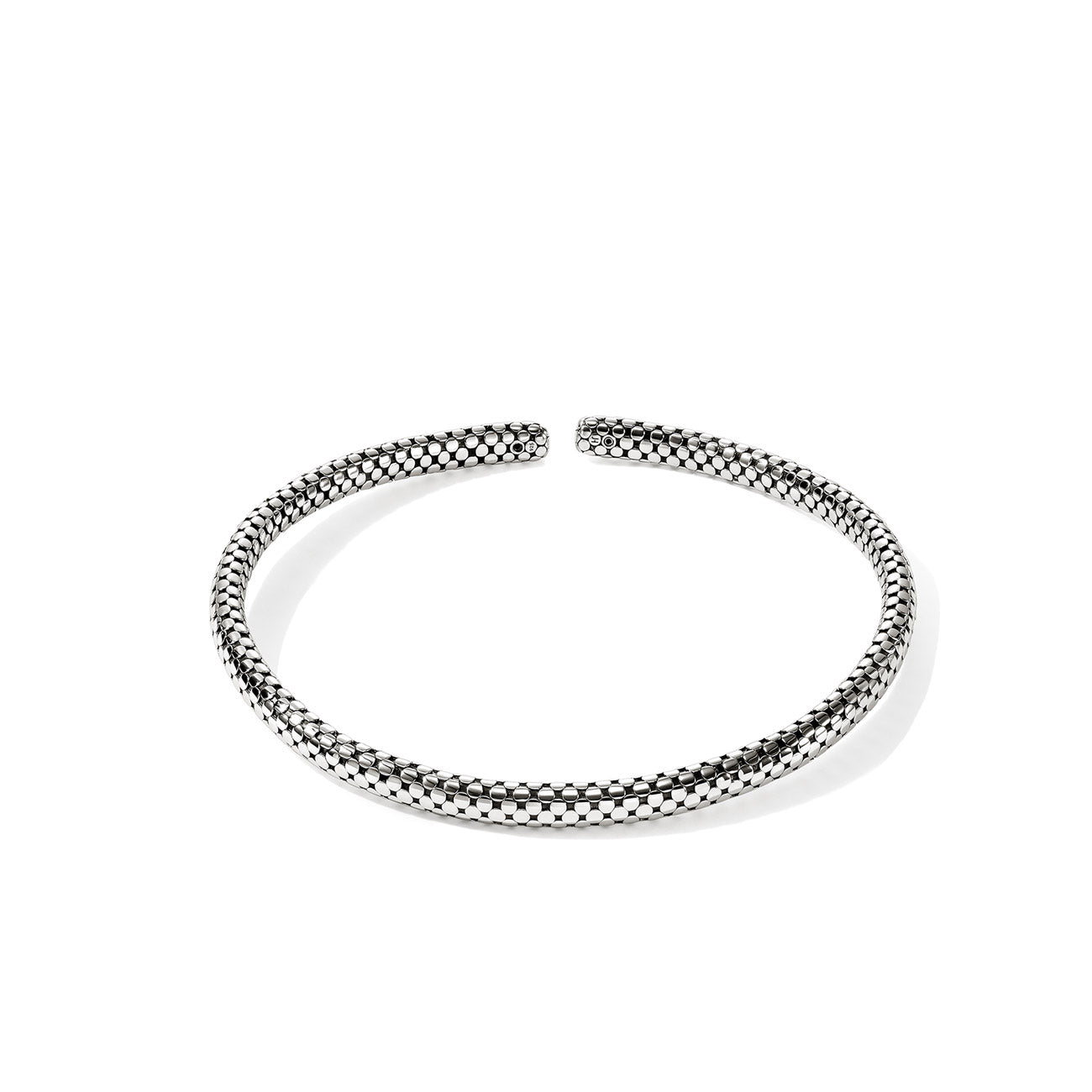 John Hardy Dot Silver Collar Necklace