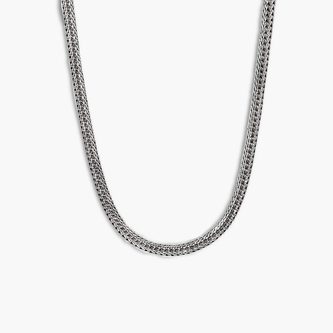 John Hardy Icon 6.5mm Silver Necklace with Chain Clasp