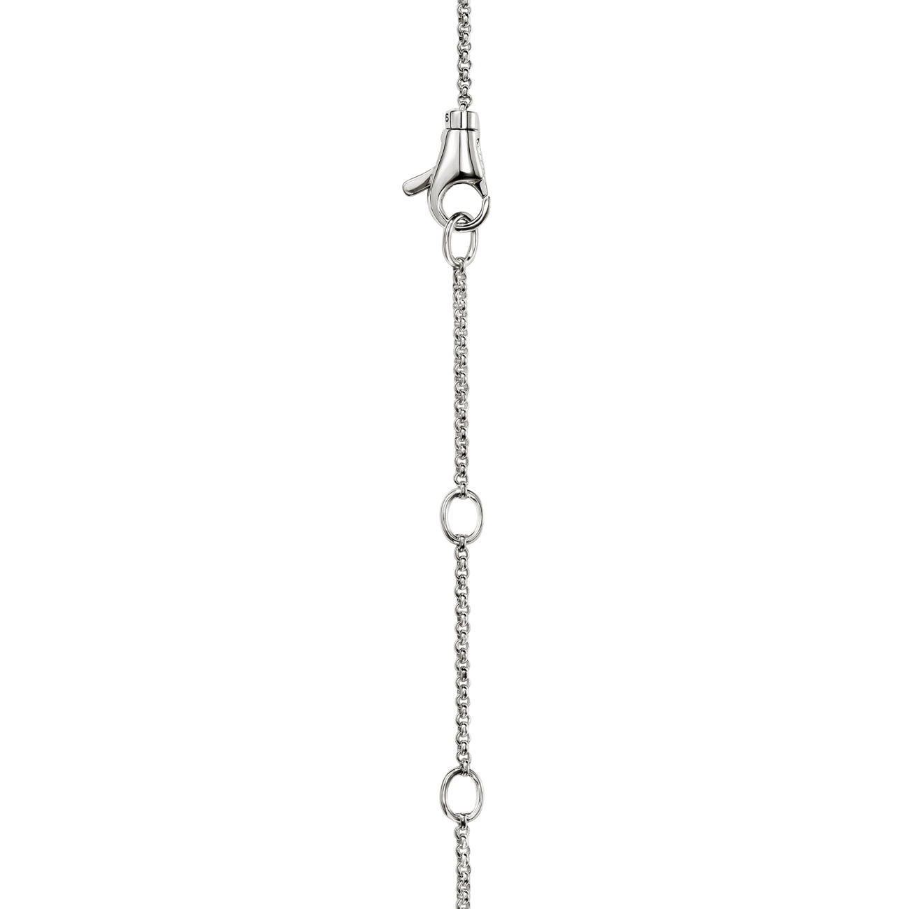John Hardy Naga Diamond Pavé Lariat Necklace