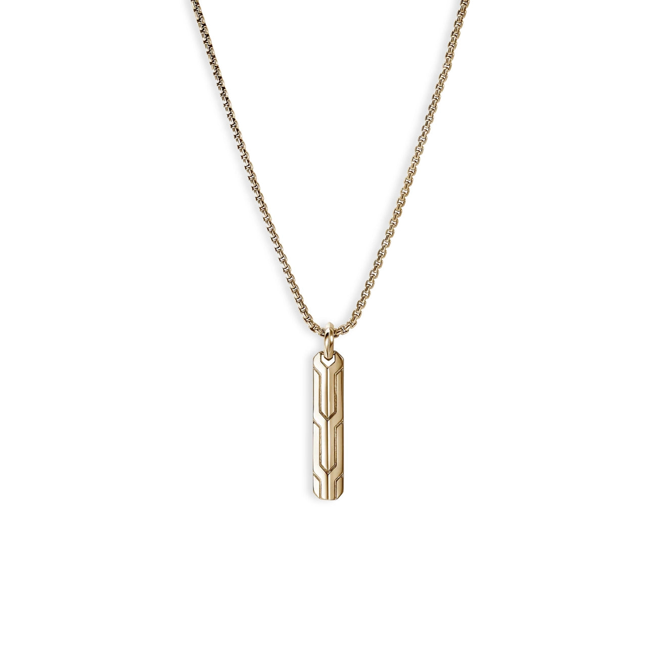 John Hardy Icon 50 Tag Necklace