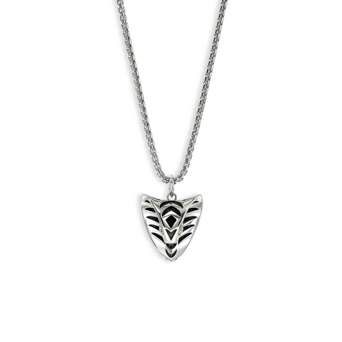 John Hardy Legends Cobra Tsavorite Pendant Necklace