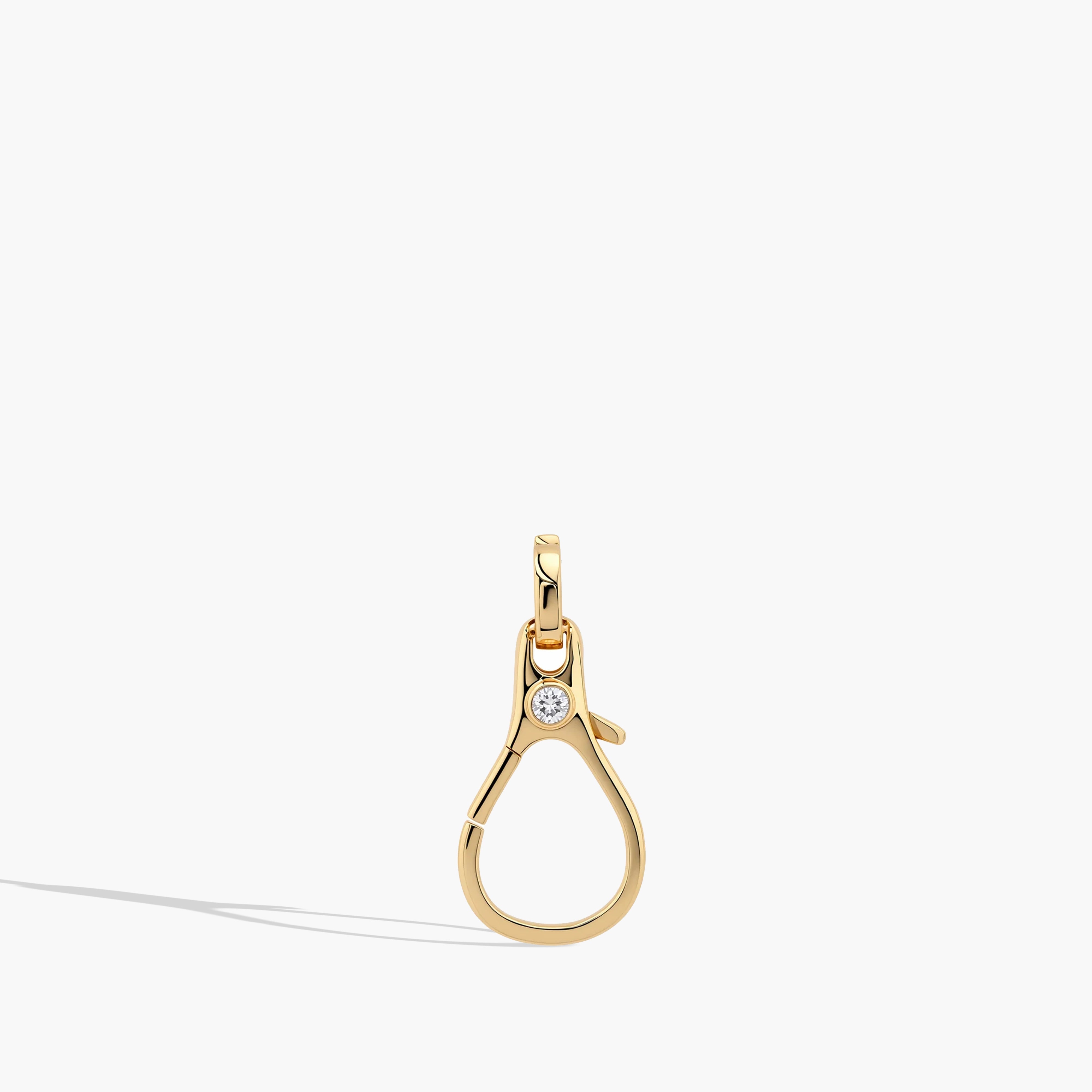 Helena Rose Grandsize Diamond Lobster Clasp Pendant