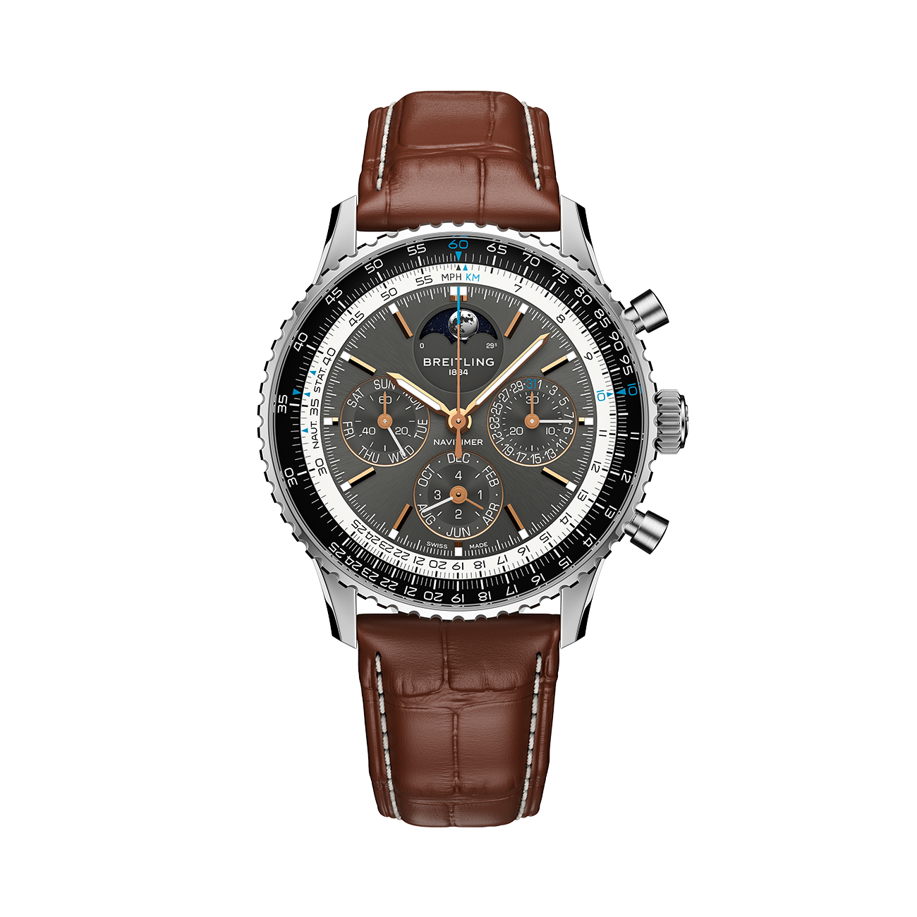Breitling Navitimer 43 Perpetual Calendar on Strap
