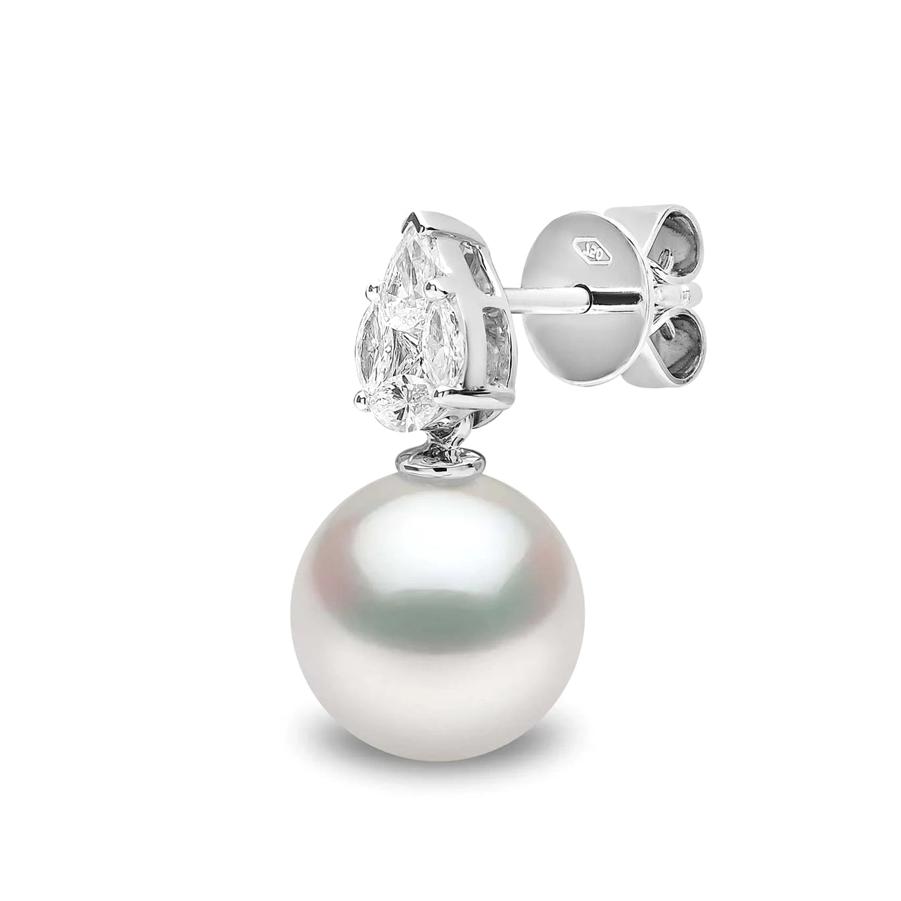 Yoko London Starlight Akoya Pearl and Diamond Drop Earrings