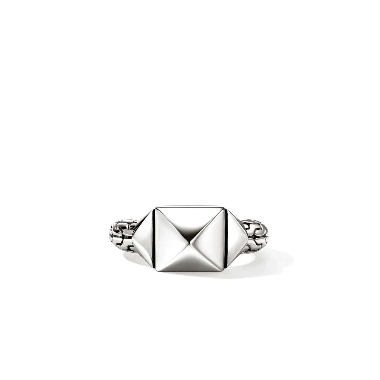John Hardy Icon Stud 9mm Silver Ring
