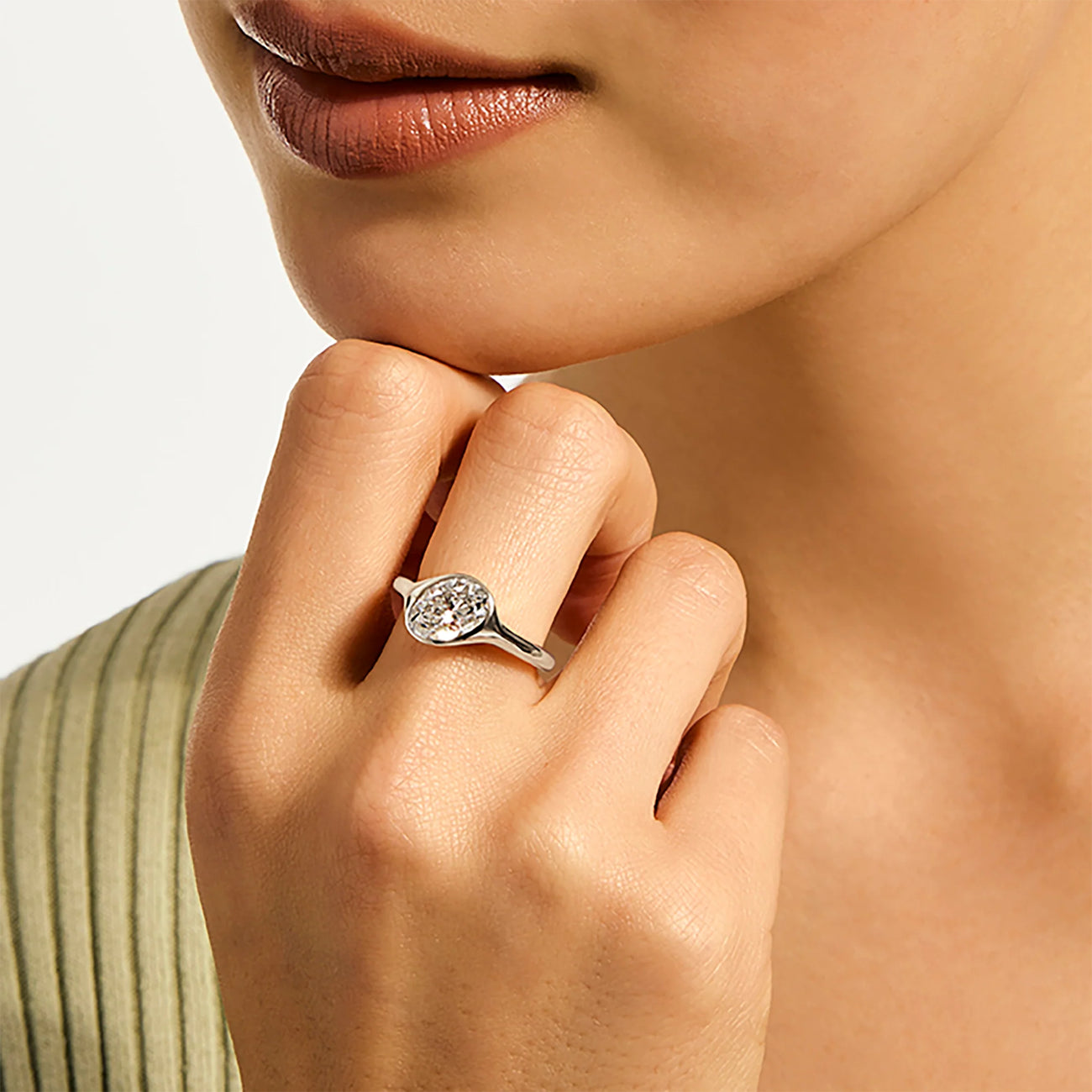 John Hardy Lovestruck 2.50ctw Lab Grown Ring