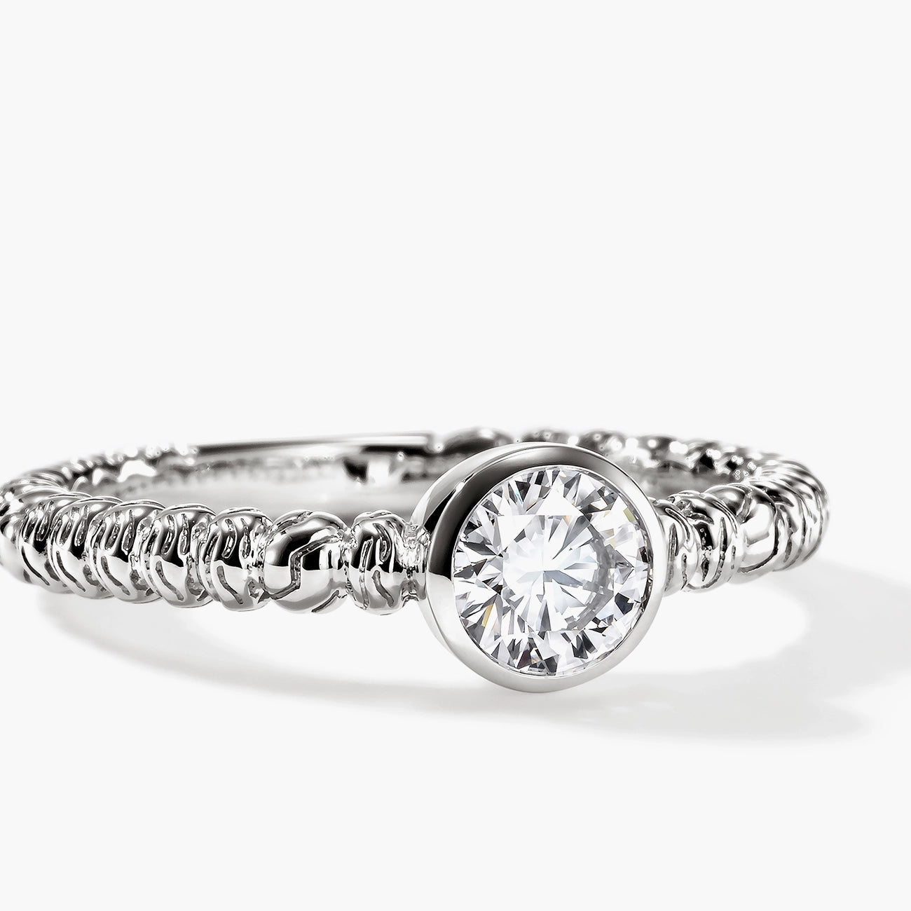 John Hardy Lovestruck Heishi Diamond Ring