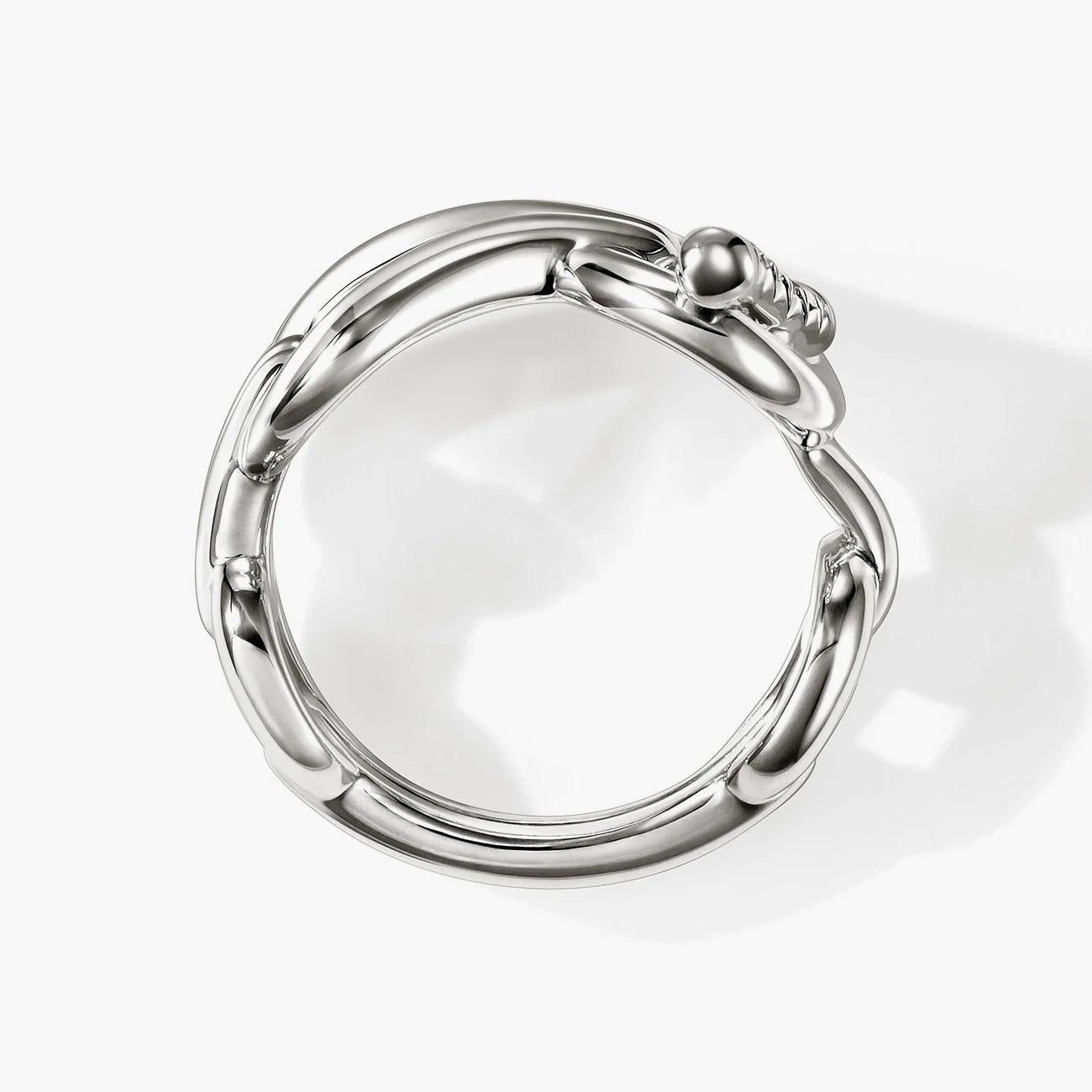 John Hardy Surf Diamond Toggle Ring
