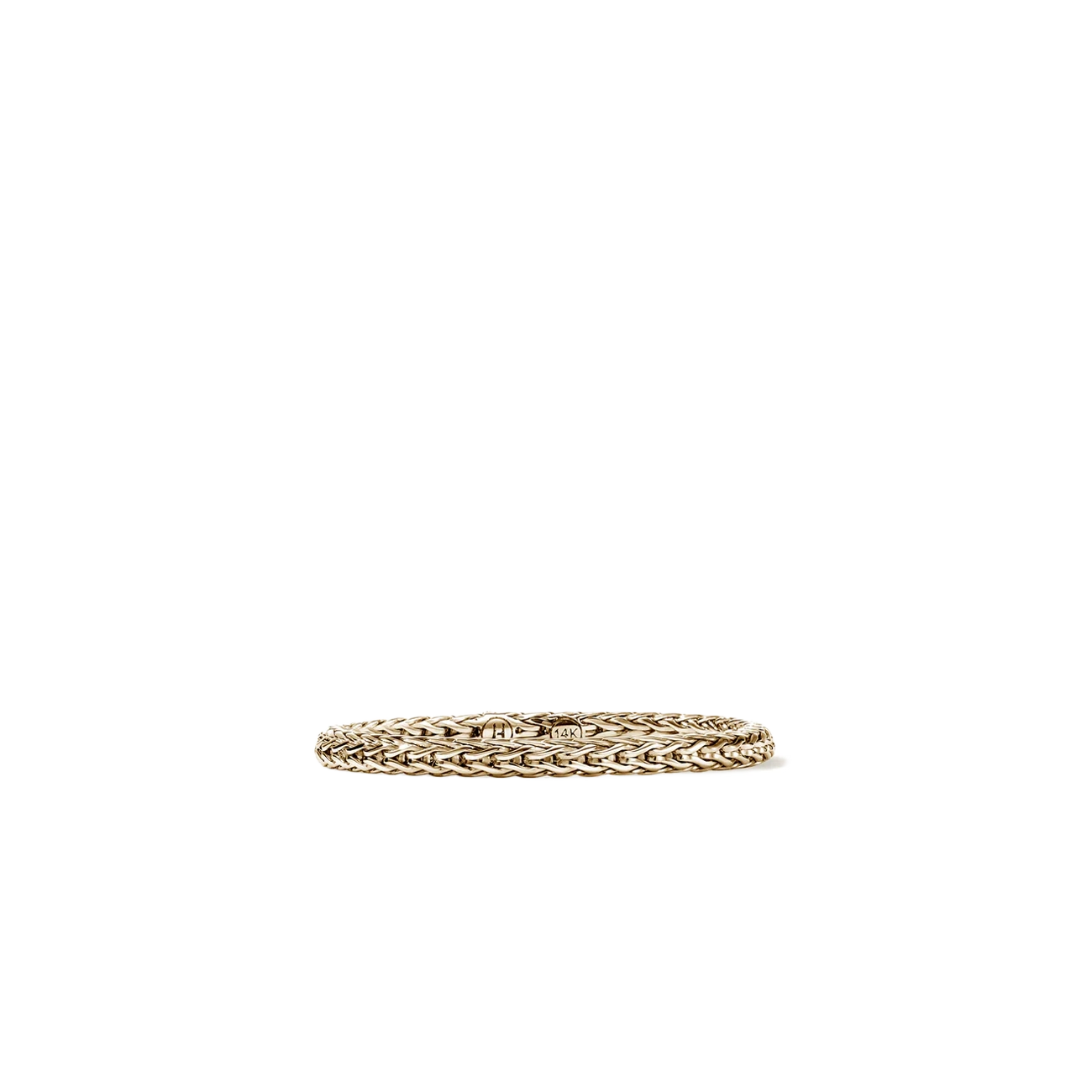 John Hardy Icon Gold 1.8mm Chain Ring