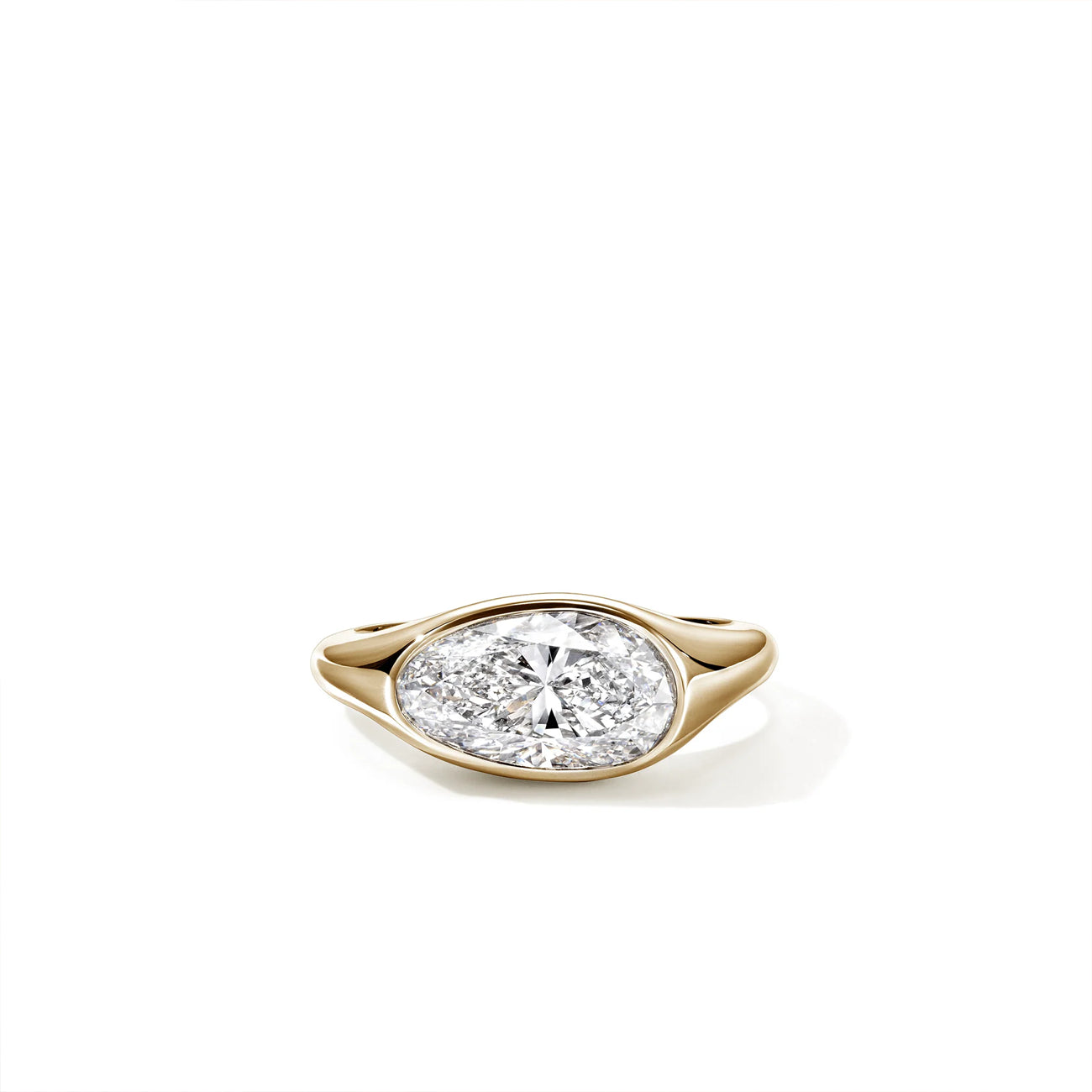 John Hardy Gold Lovestruck 3.25ctw Lab Grown Diamond Ring