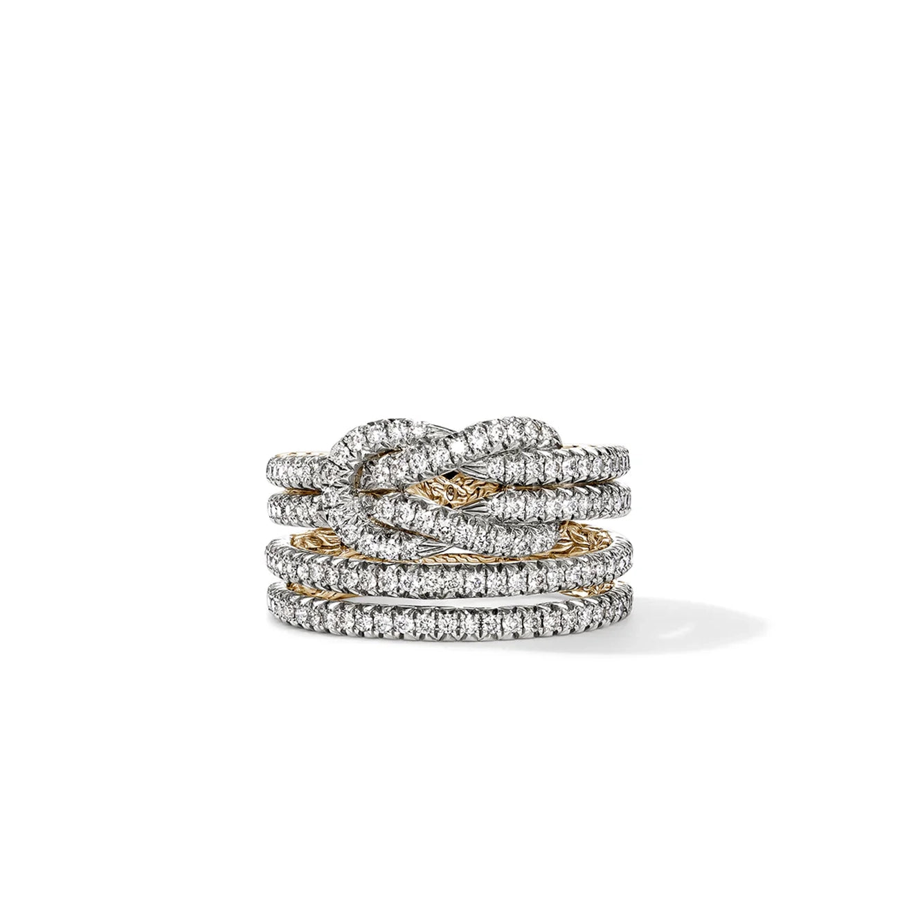John Hardy Love Knot Diamond Pavé Ring