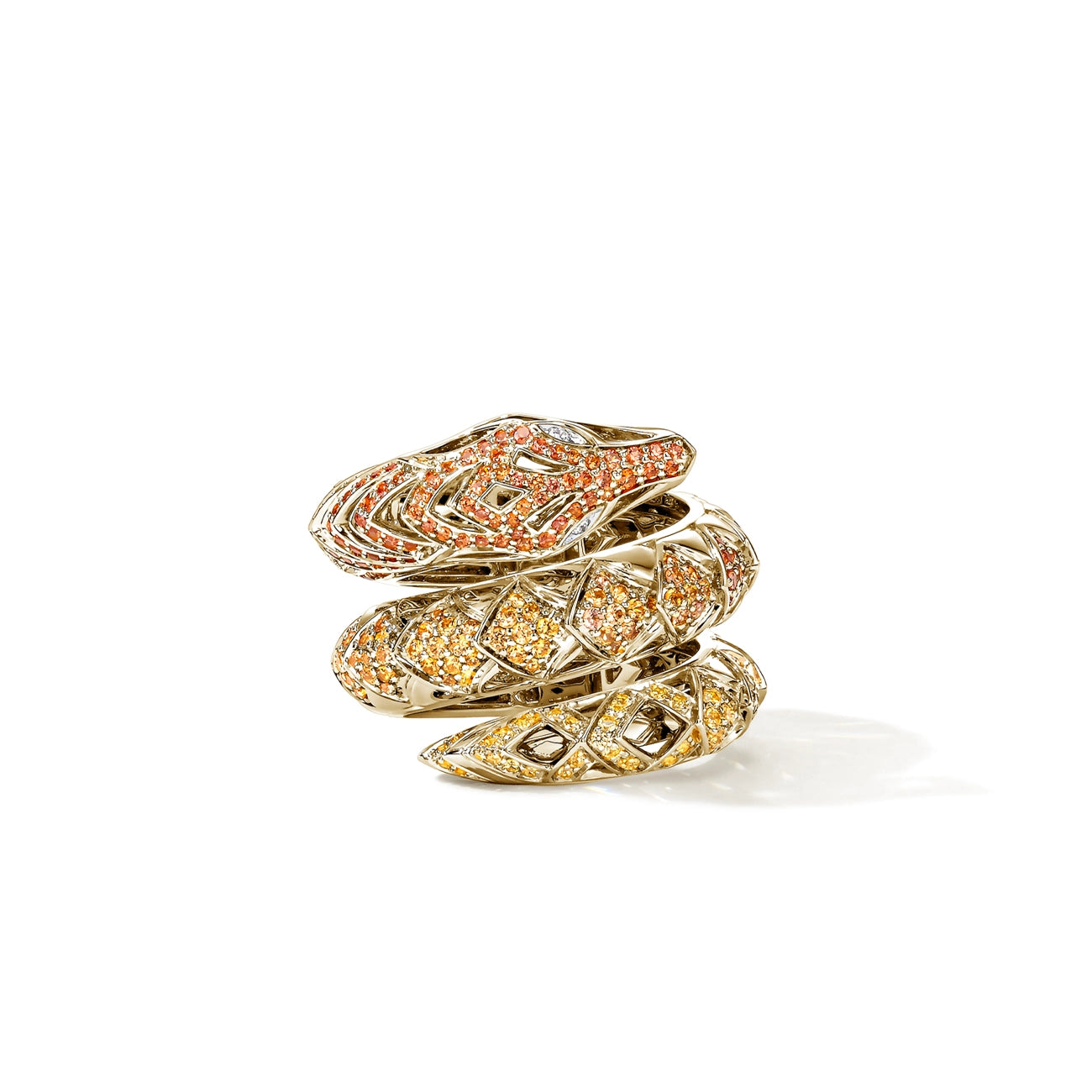 John Hardy Artisan Series Naga Sapphire Wrap Ring