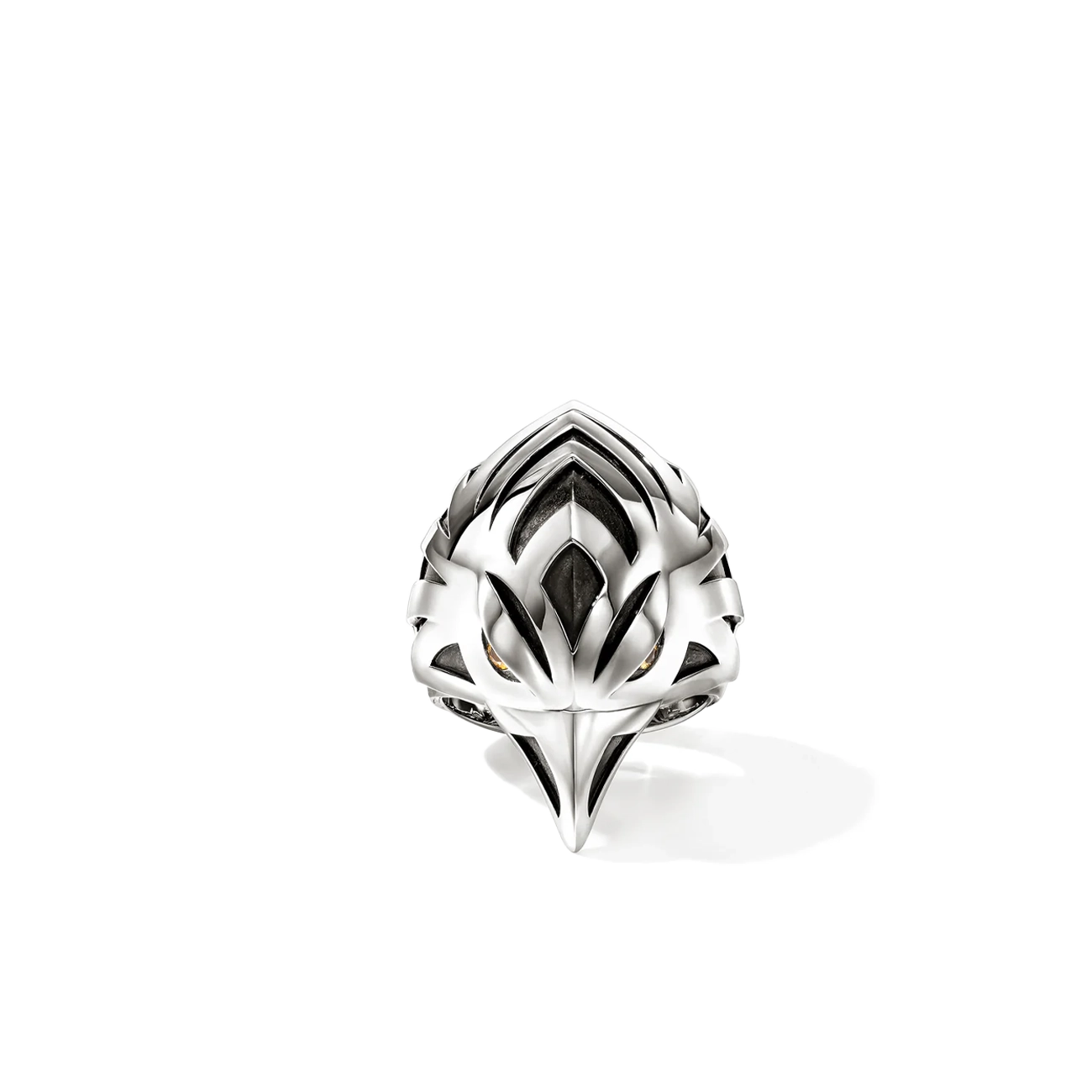John Hardy Legends Yellow Sapphire Eagle Ring