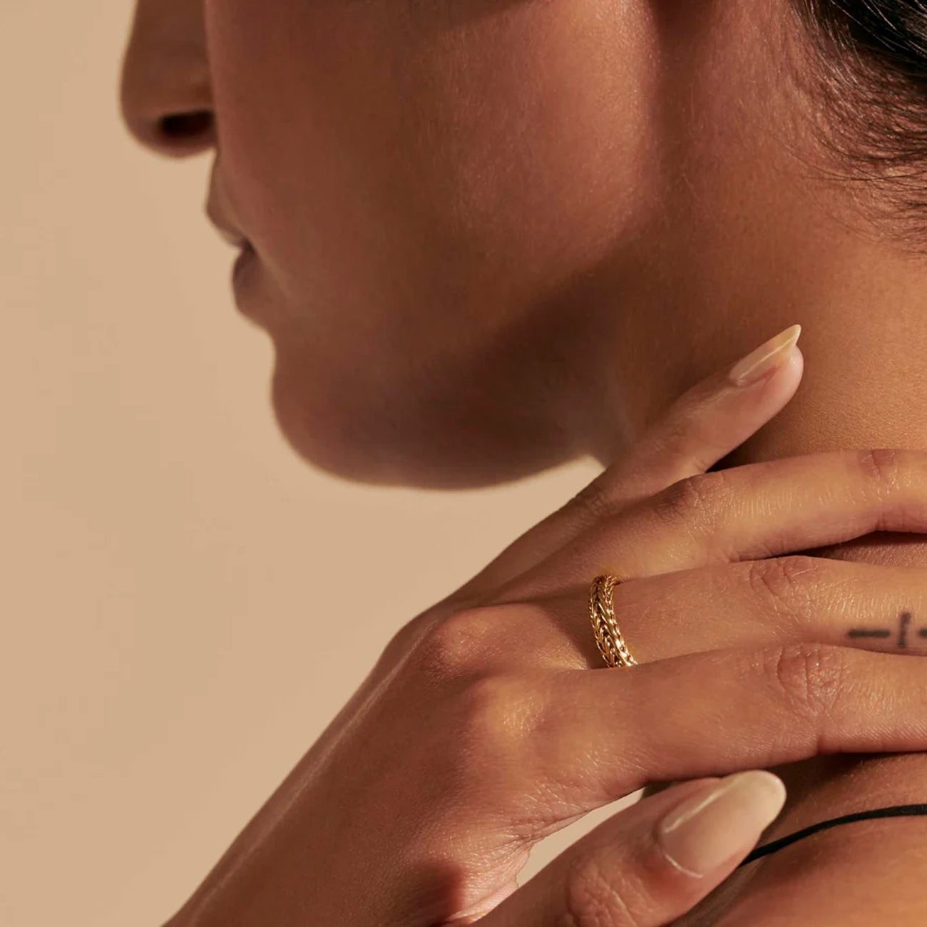 John Hardy Icon 4.5mm Chevron Ring