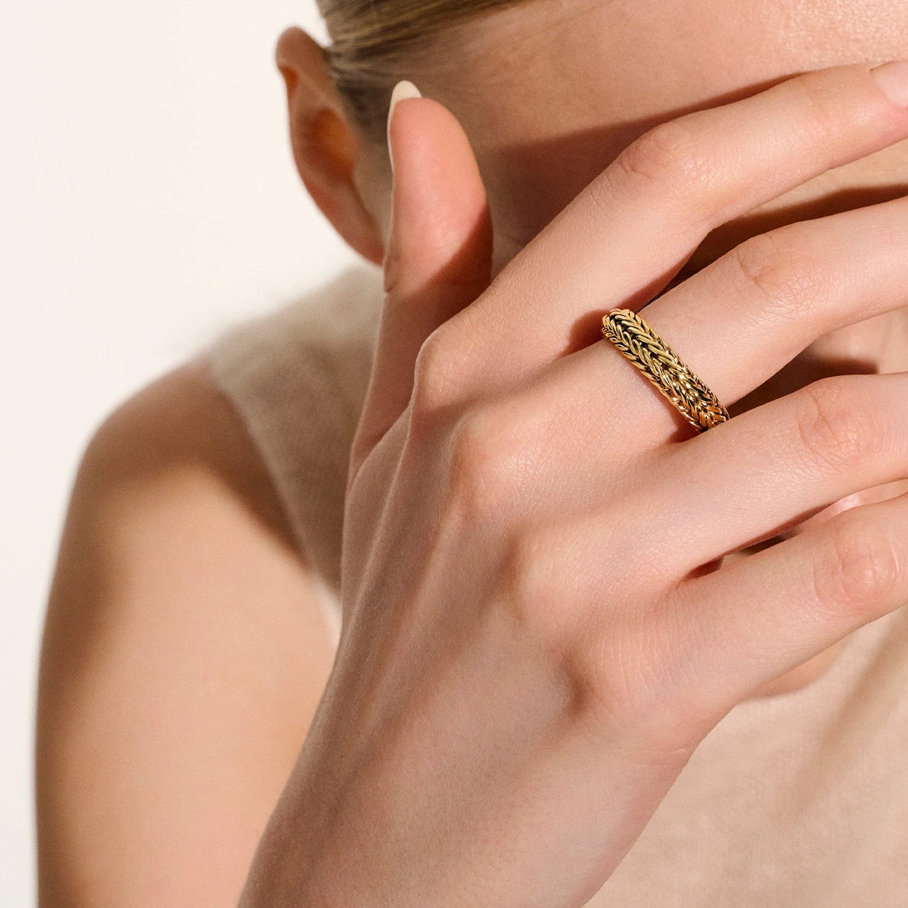 John Hardy Icon 6mm Chevron Ring