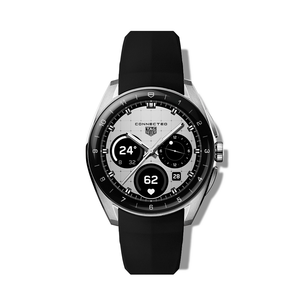 TAG Heuer Connected Calibre E5 Rubber Strap - 40mm