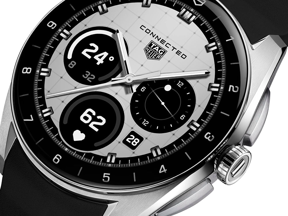 TAG Heuer Connected Calibre E5 Rubber Strap - 40mm