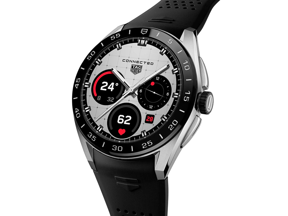 TAG Heuer Connected Calibre E5 Rubber Strap - 45mm