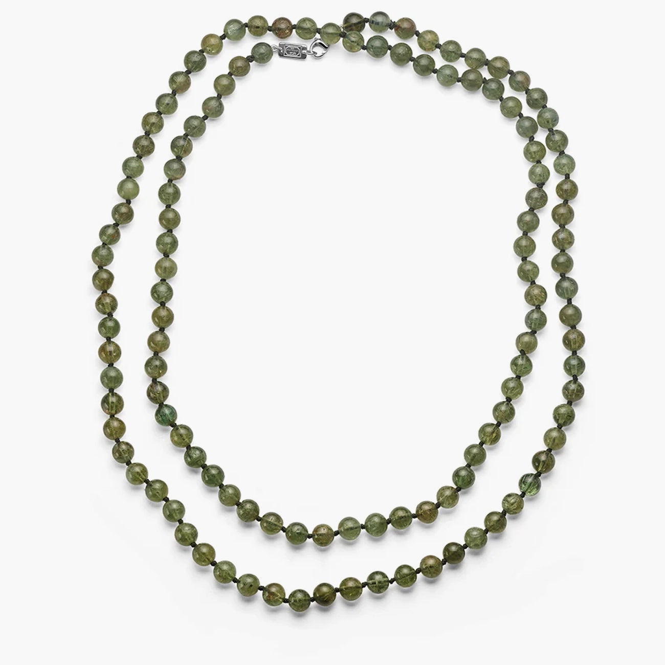 Ippolita Long Green Apatite Bead Necklace